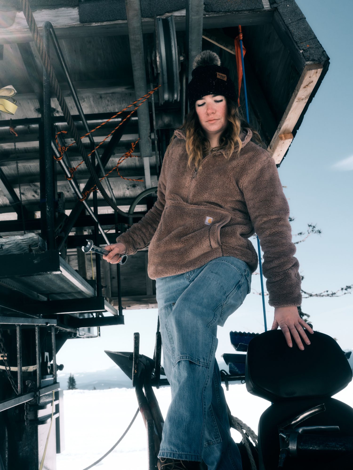 Carhartt Women's Sherpa Fleece Quarter Zip product image