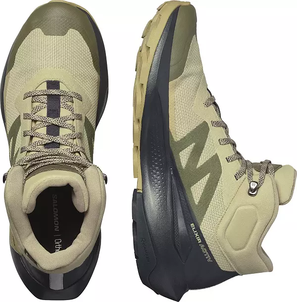 Cushioned Mid-Cut Hiker Sneakers : Salomon Elixir Mid Gore-Tex