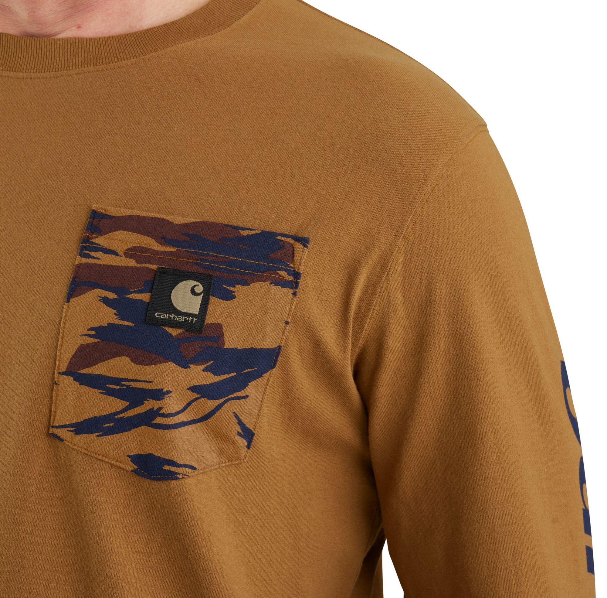 Carhartt Men's Heavyweight Long Sleeve Pocket T-Shirt product image