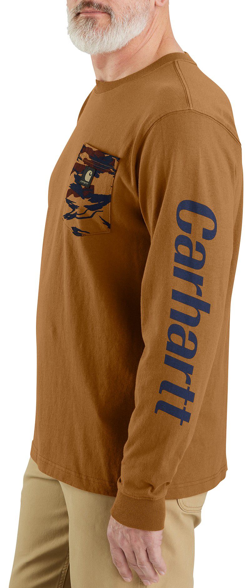 Carhartt Men's Heavyweight Long Sleeve Pocket T-Shirt product image