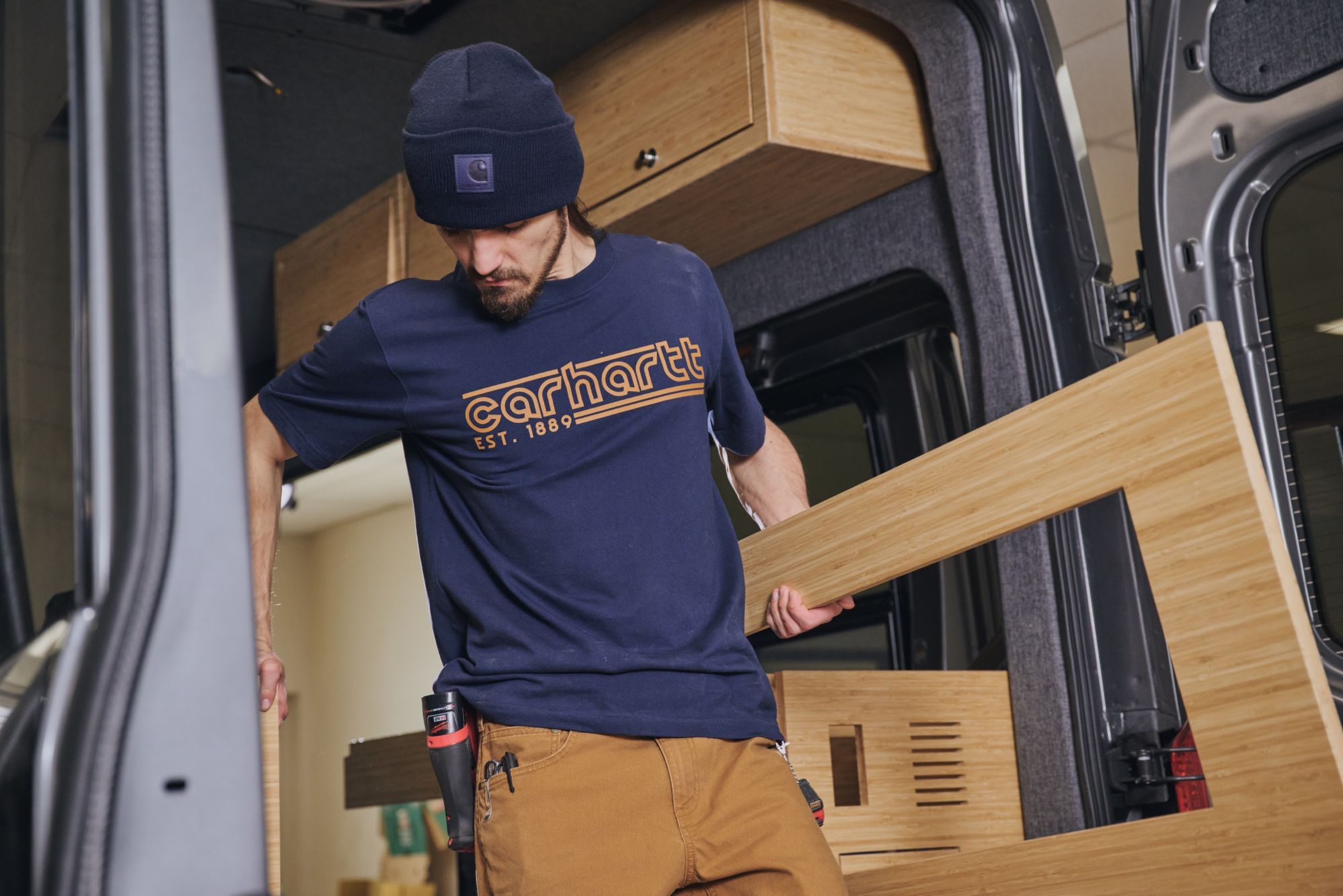 Carhartt Men's Lightweight Short-Sleeve Logo Graphic T-Shirt product image