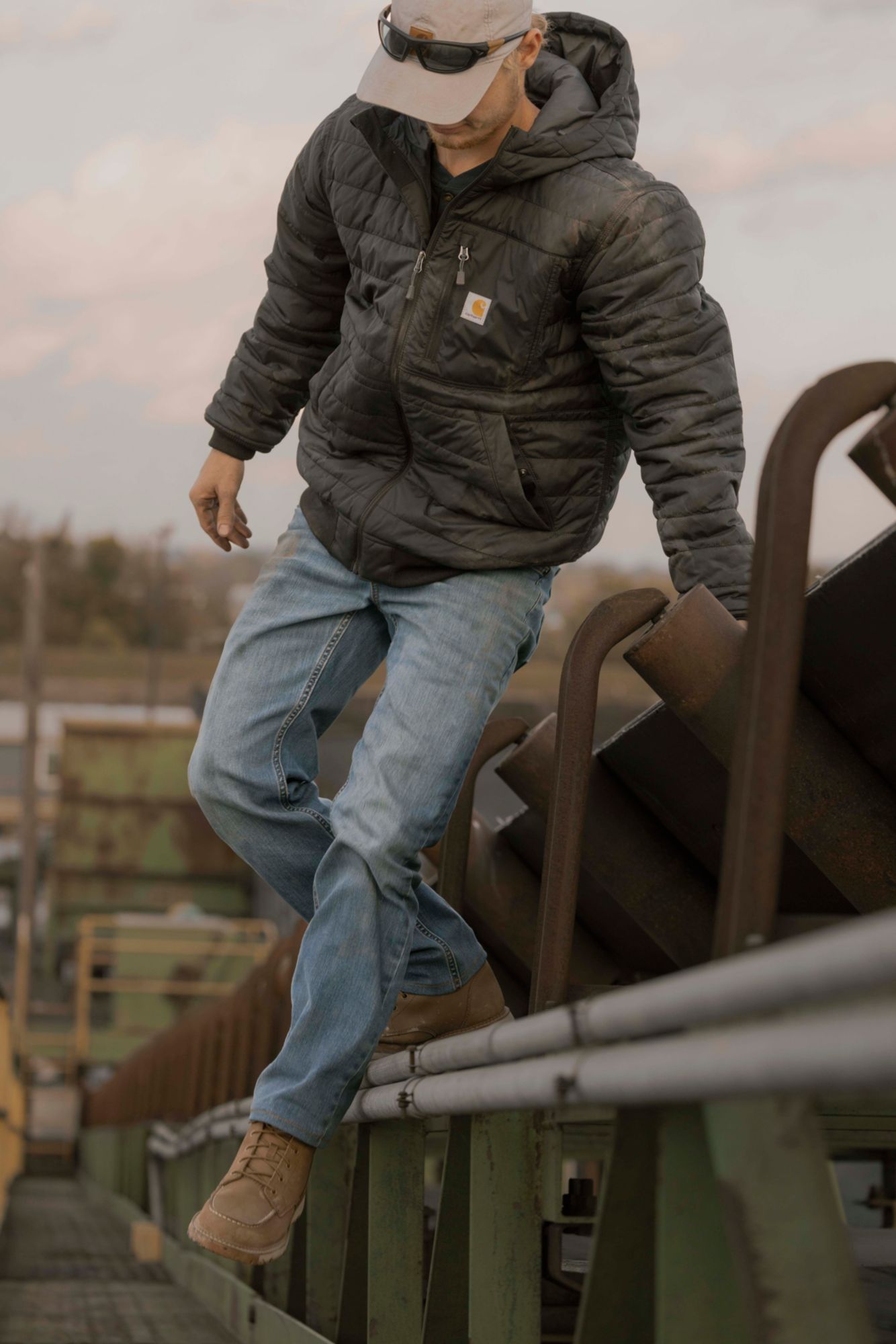 Carhartt Men's Gilliam Rain Defender Insulated Hooded Jacket product image