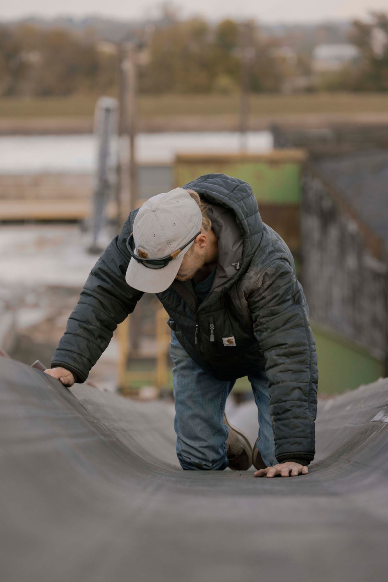 Carhartt Men's Gilliam Rain Defender Insulated Hooded Jacket product image