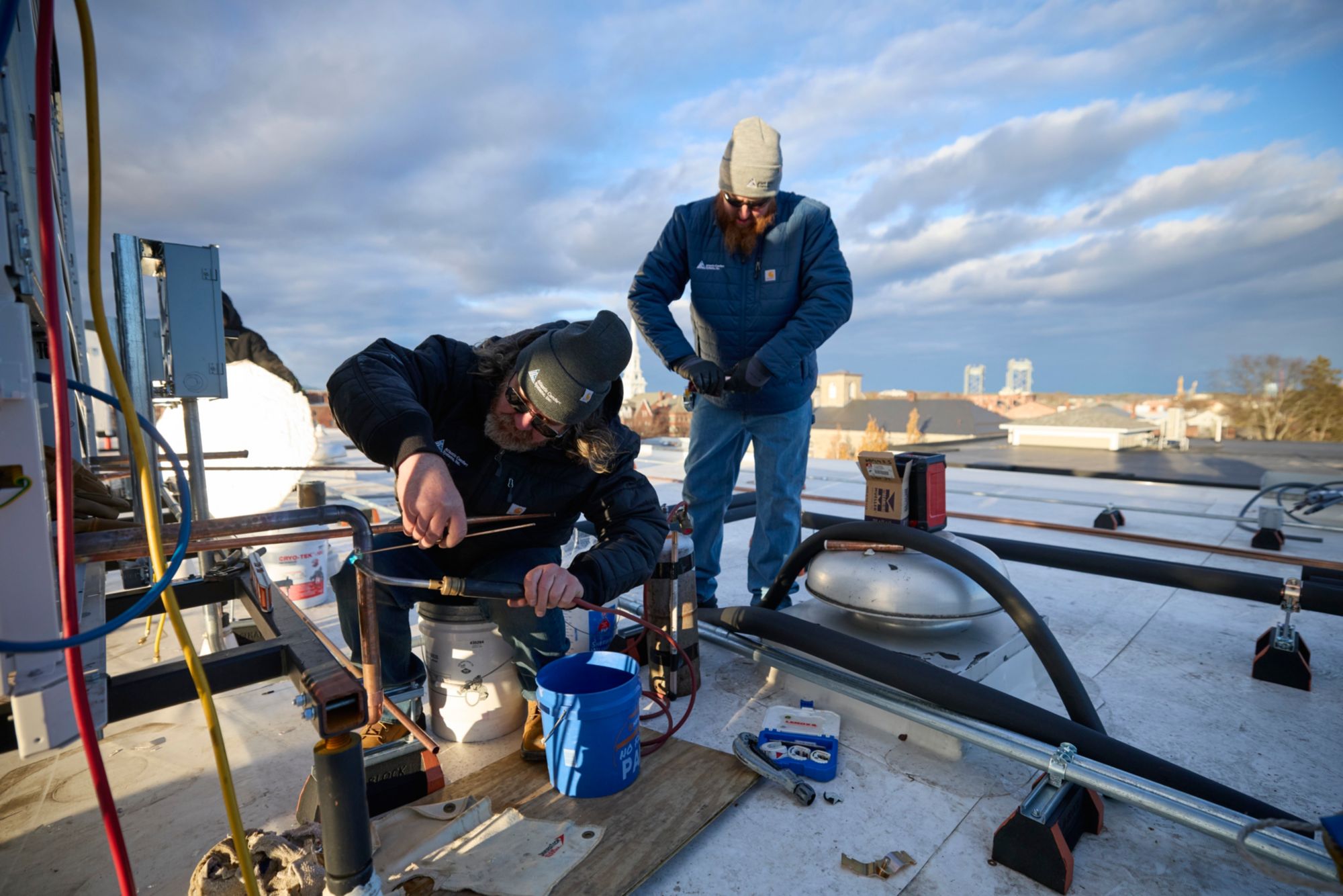 Carhartt Men's Gilliam Rain Defender Insulated Hooded Jacket product image