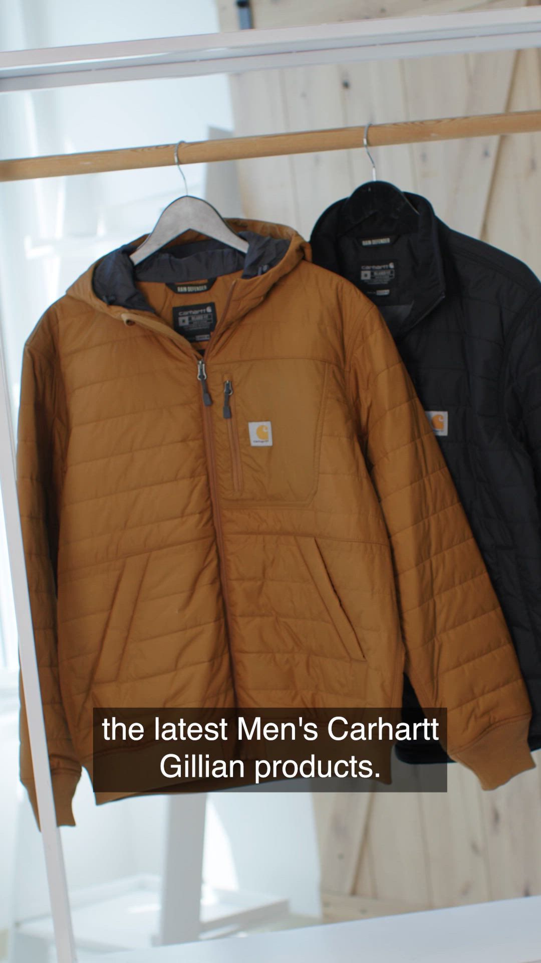 Carhartt Men's Gilliam Rain Defender Insulated Hooded Jacket product