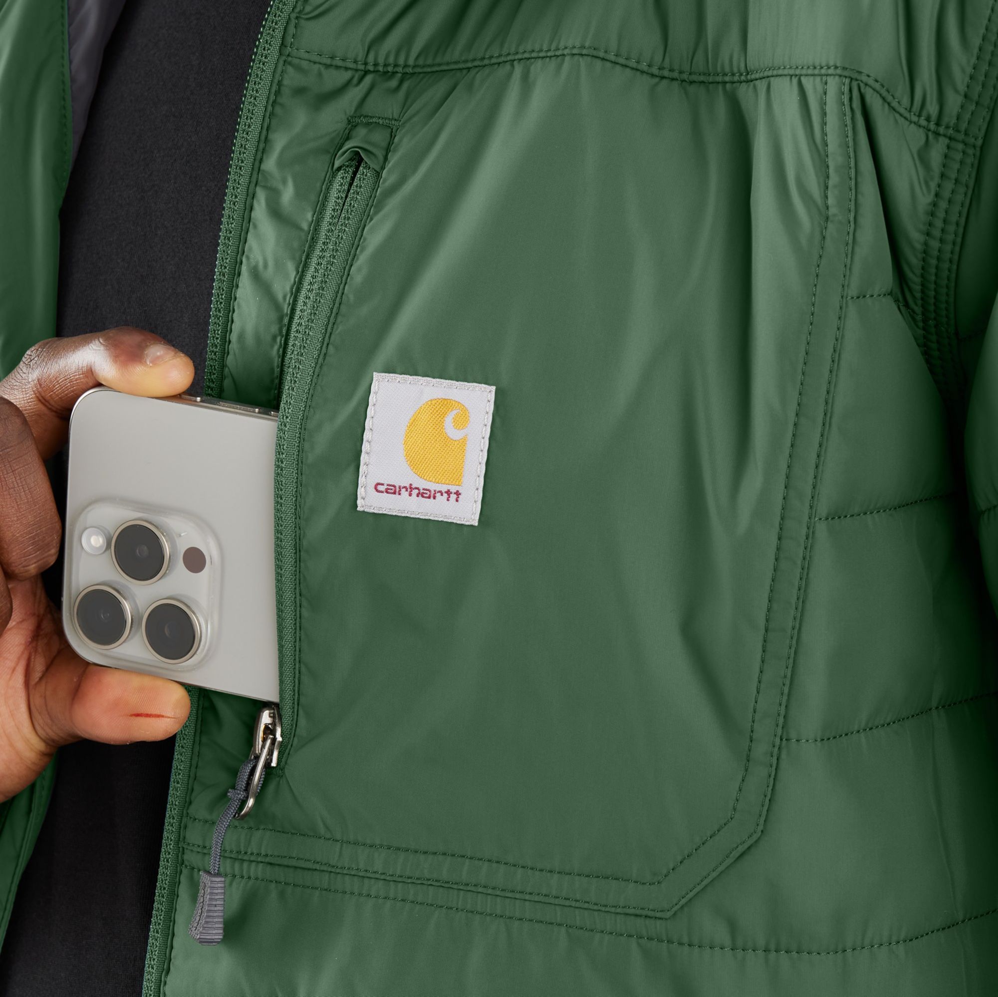 Carhartt Men's Gilliam Rain Defender Insulated Hooded Jacket product image