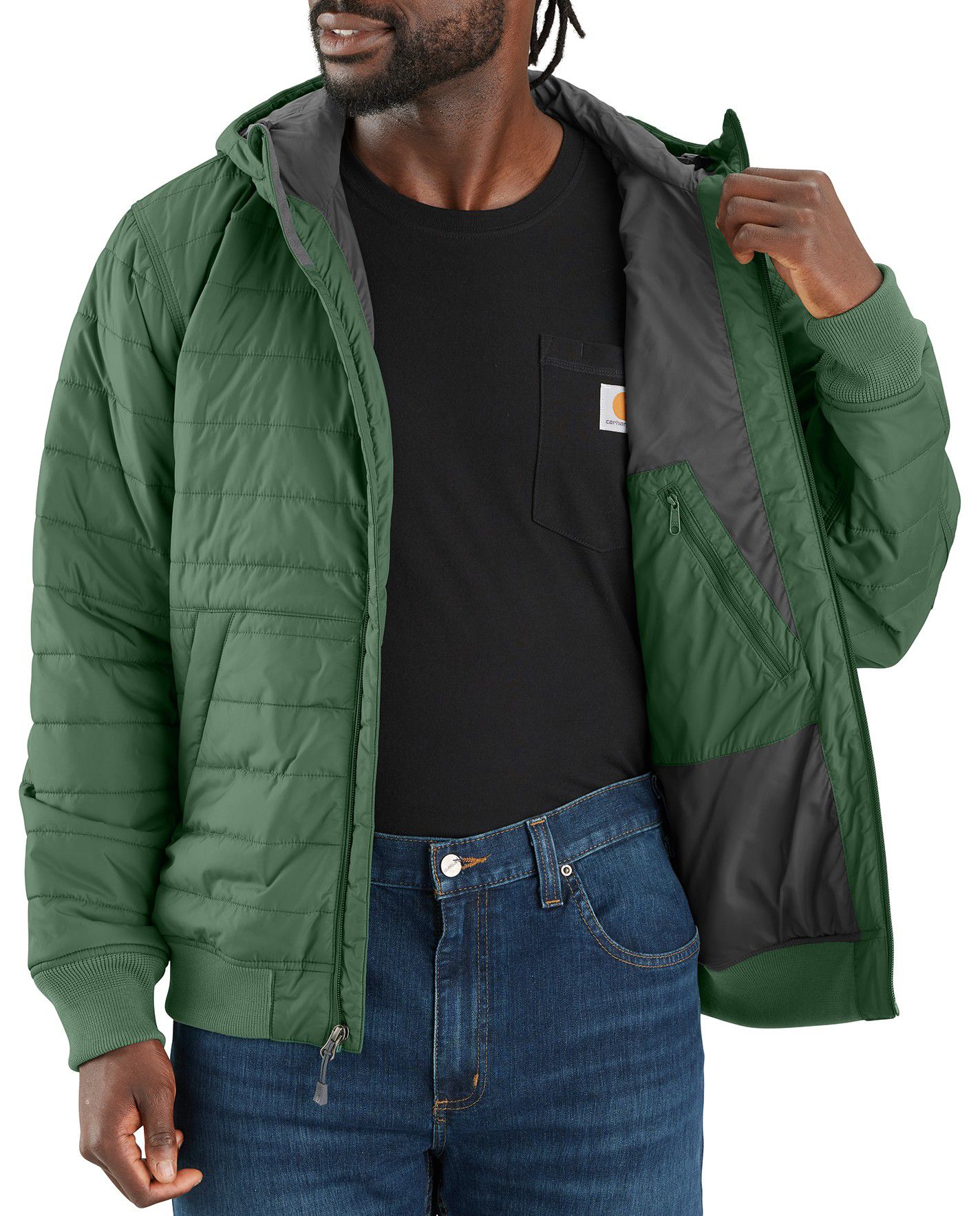 Carhartt Men's Gilliam Rain Defender Insulated Hooded Jacket product image