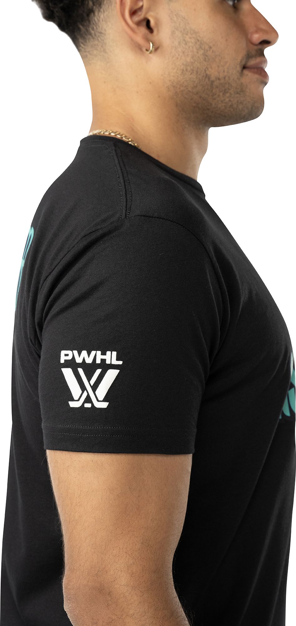 Bauer Unisex PWHL New York Sirens Black Graphic T-Shirt product image