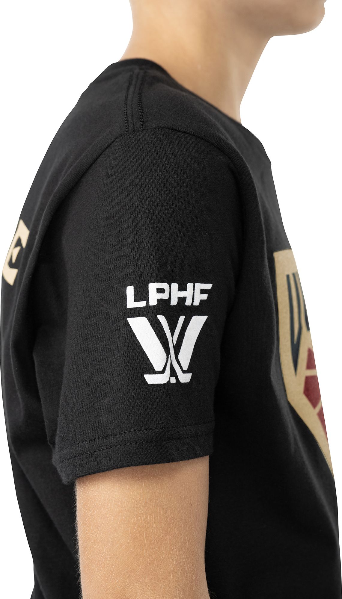 Bauer Youth PWHL Montreal Victoire Black Graphic T-Shirt product image