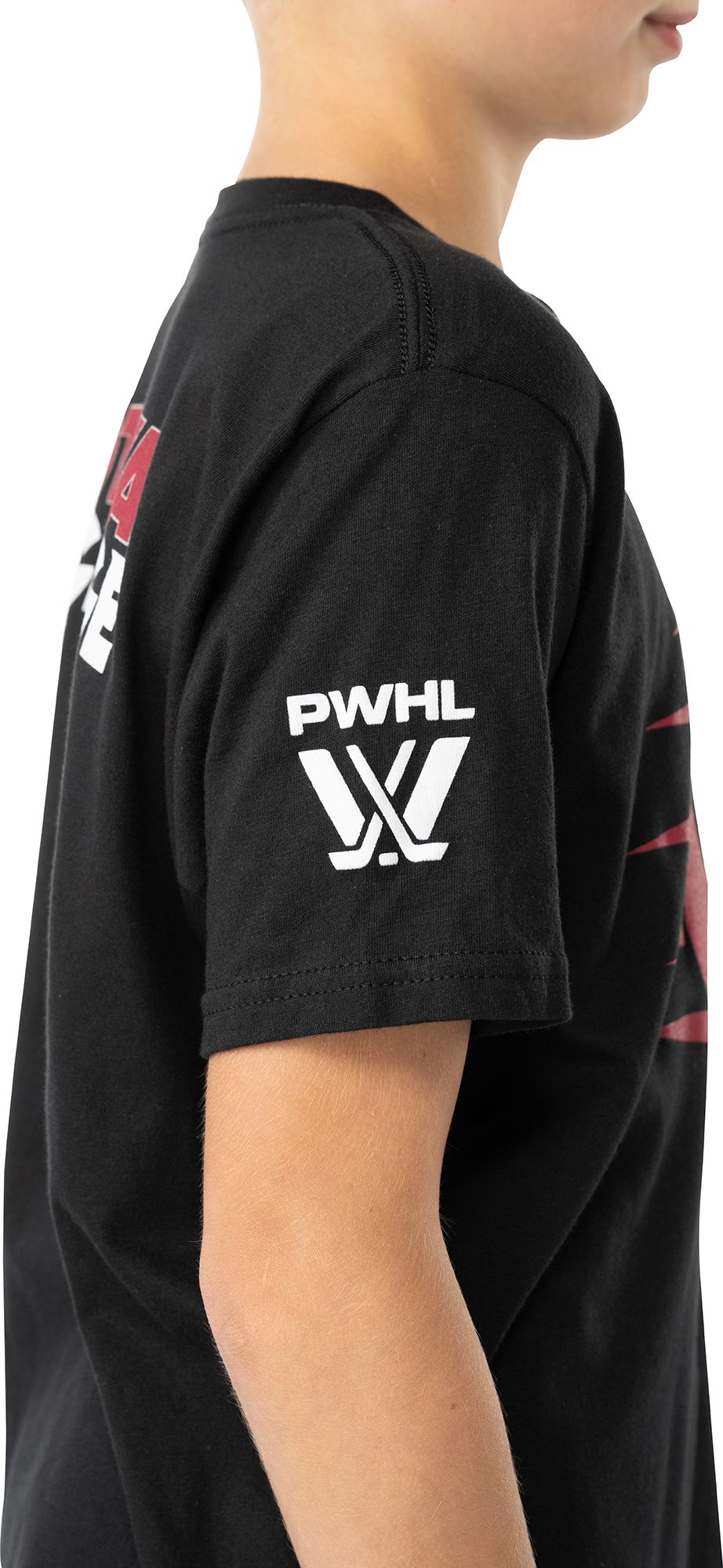 Bauer Youth PWHL Ottawa Charge Black Graphic T-Shirt product image