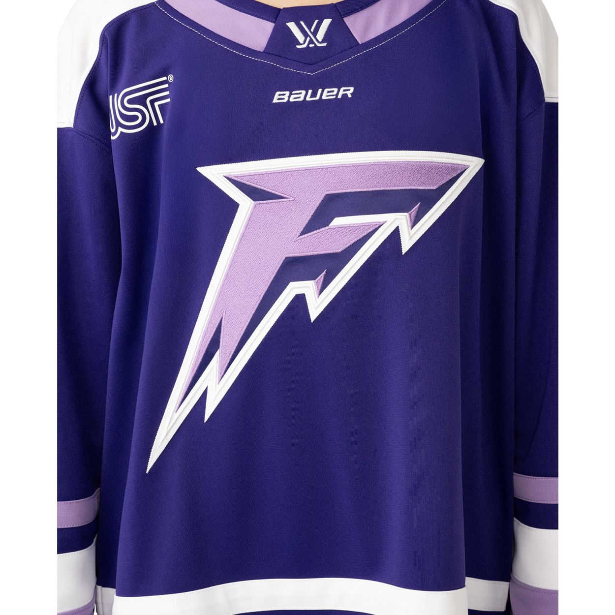 Bauer Youth PWHL Minnesota Frost Purple Authentic Jersey product image