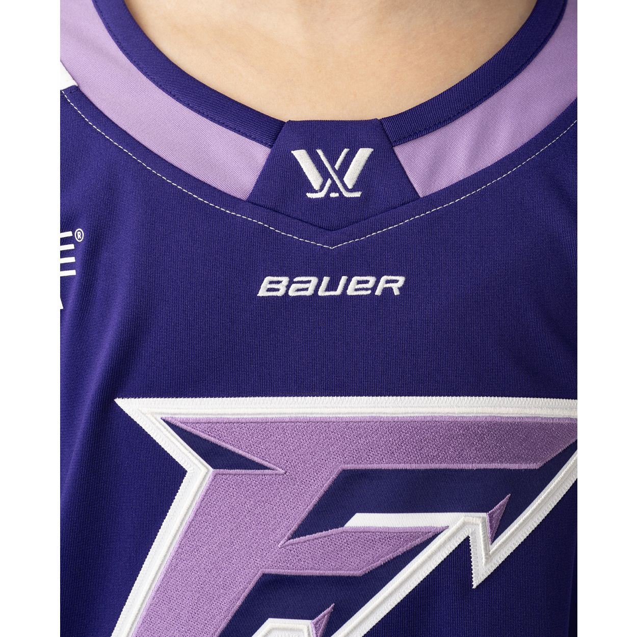 Bauer Youth PWHL Minnesota Frost Purple Authentic Jersey product image