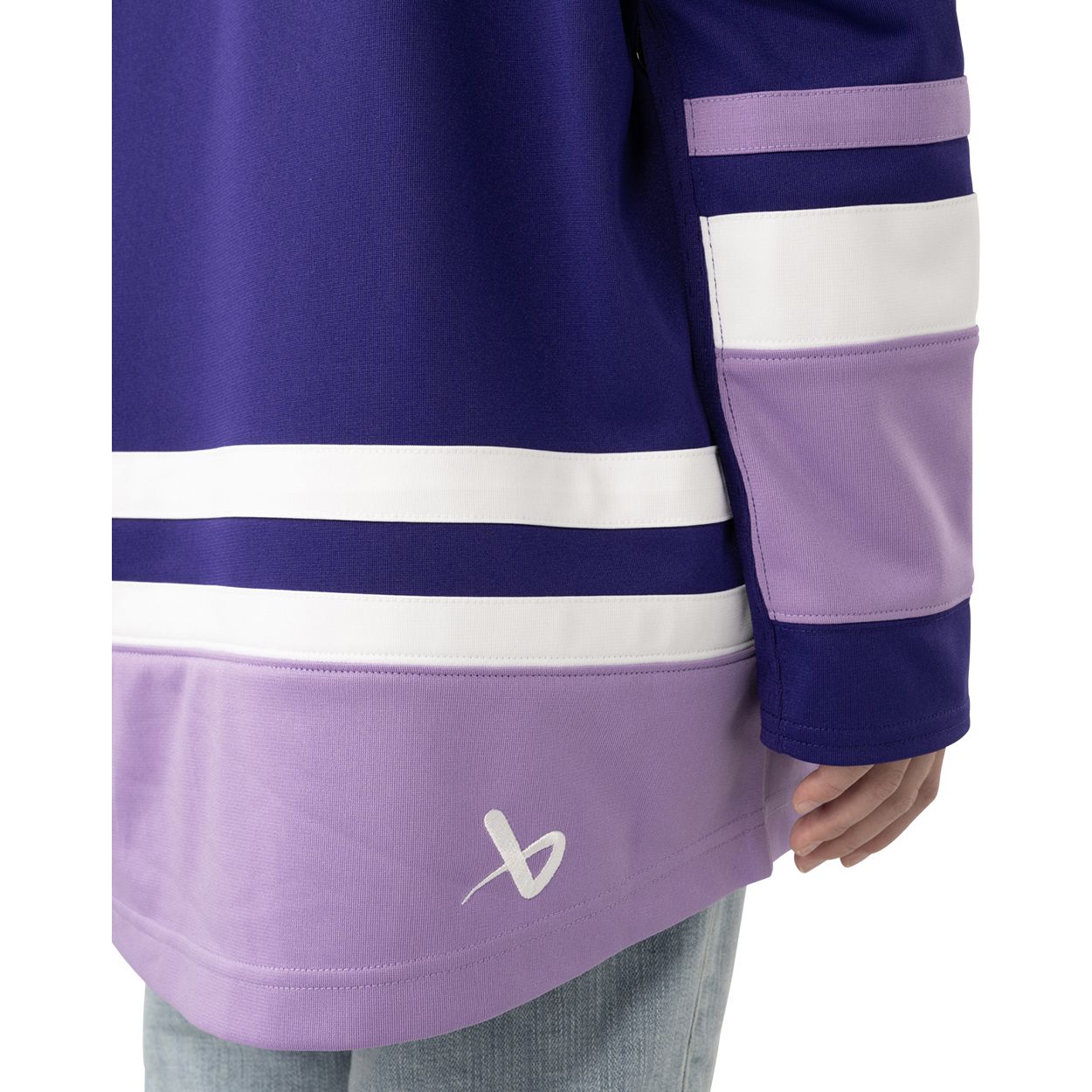 Bauer Youth PWHL Minnesota Frost Purple Authentic Jersey product image
