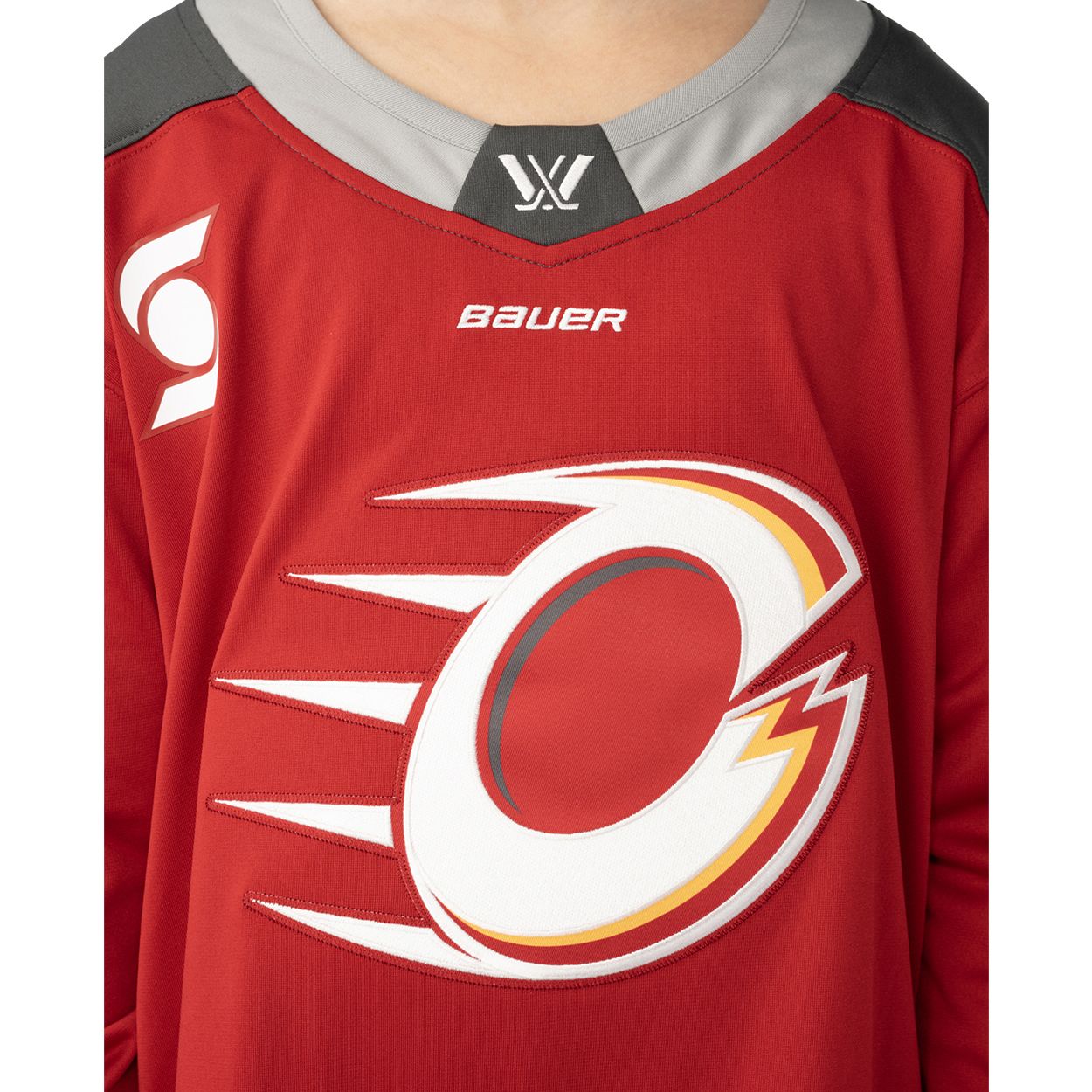 Bauer Youth PWHL Ottawa Charge Red Authentic Jersey product image