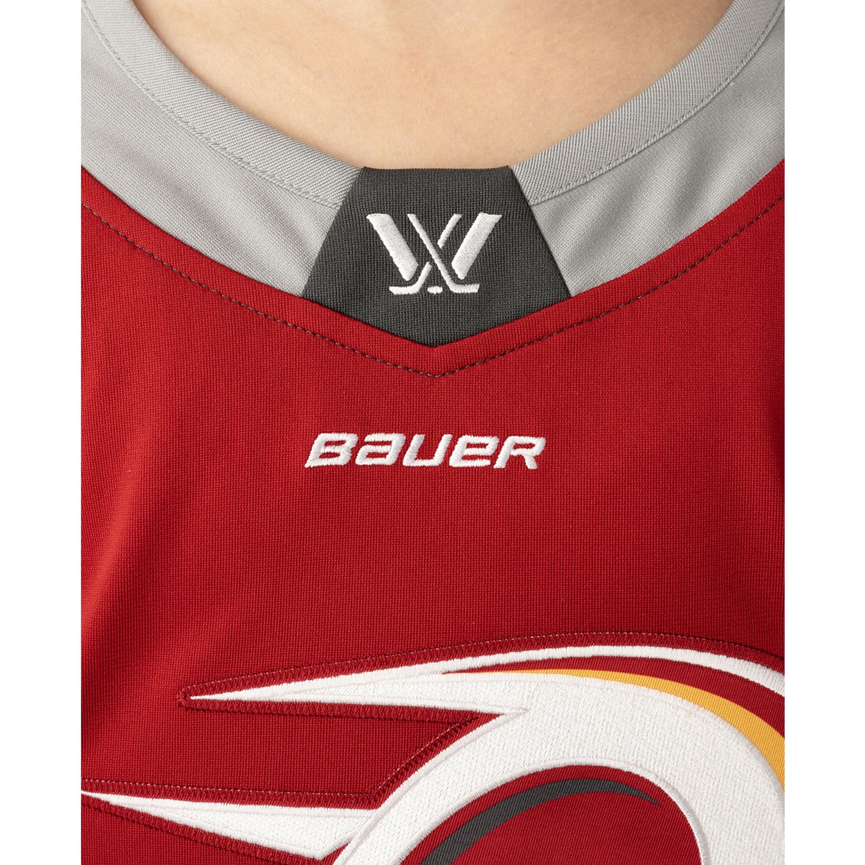 Bauer Youth PWHL Ottawa Charge Red Authentic Jersey product image