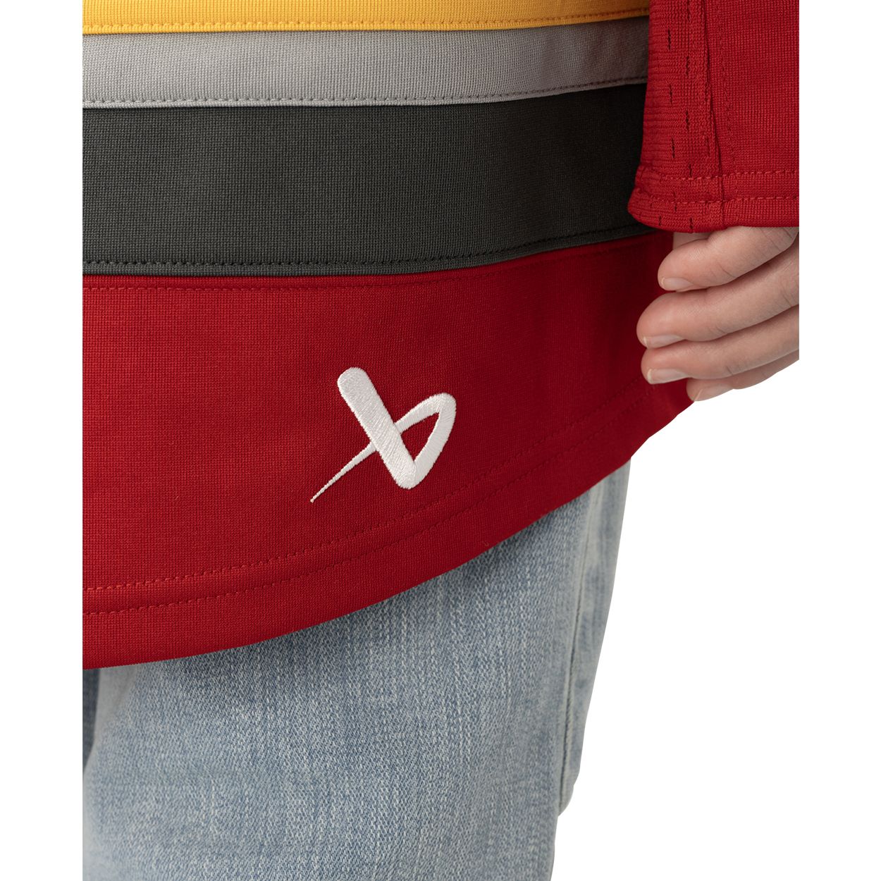 Bauer Youth PWHL Ottawa Charge Red Authentic Jersey product image