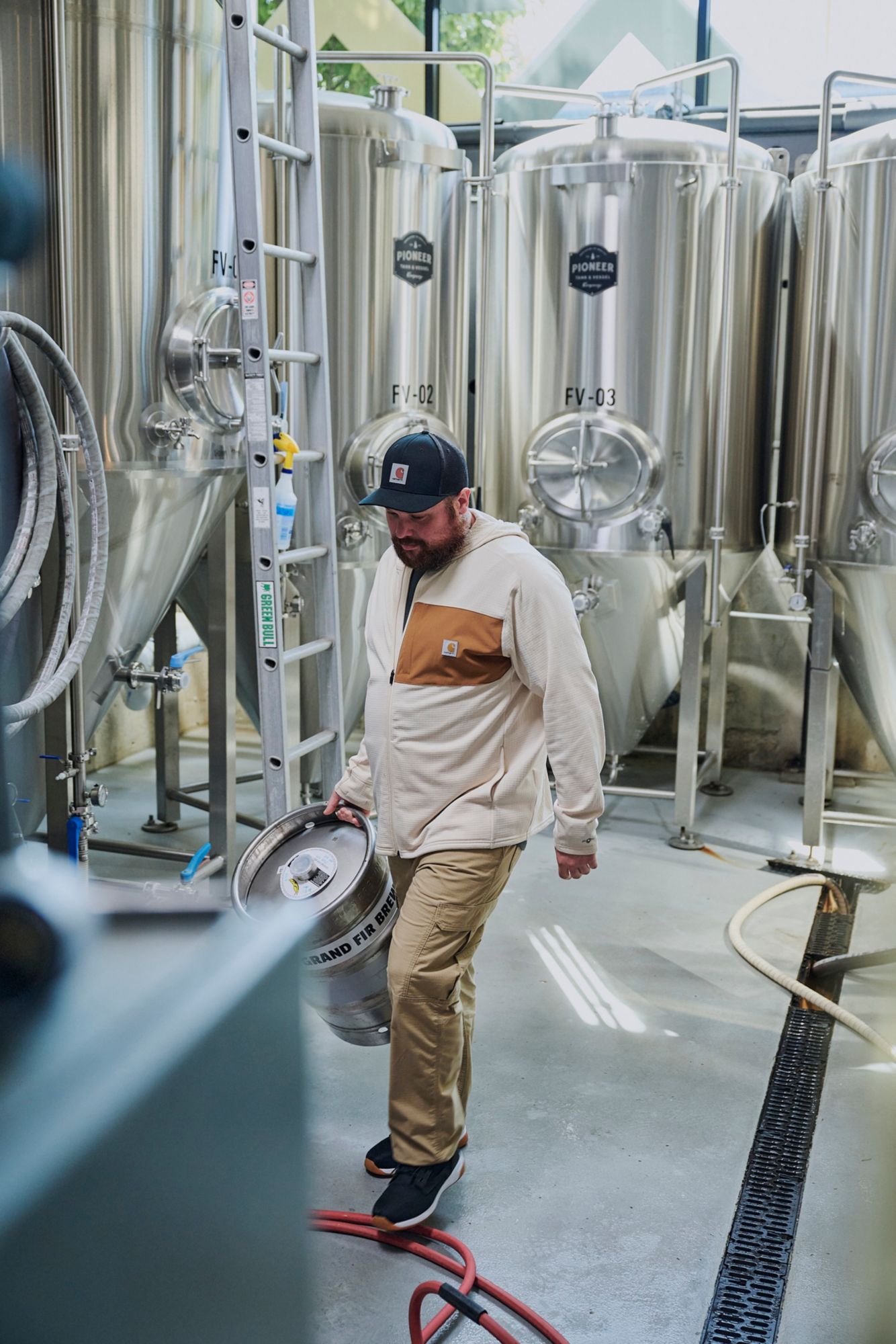 Carhartt Men's Force For Winter Full-Zip Hooded Shirt product image