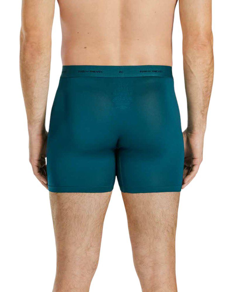 Pair of Thieves Men's Quick Dry Polyester Boxer Briefs – 3 Pack product image