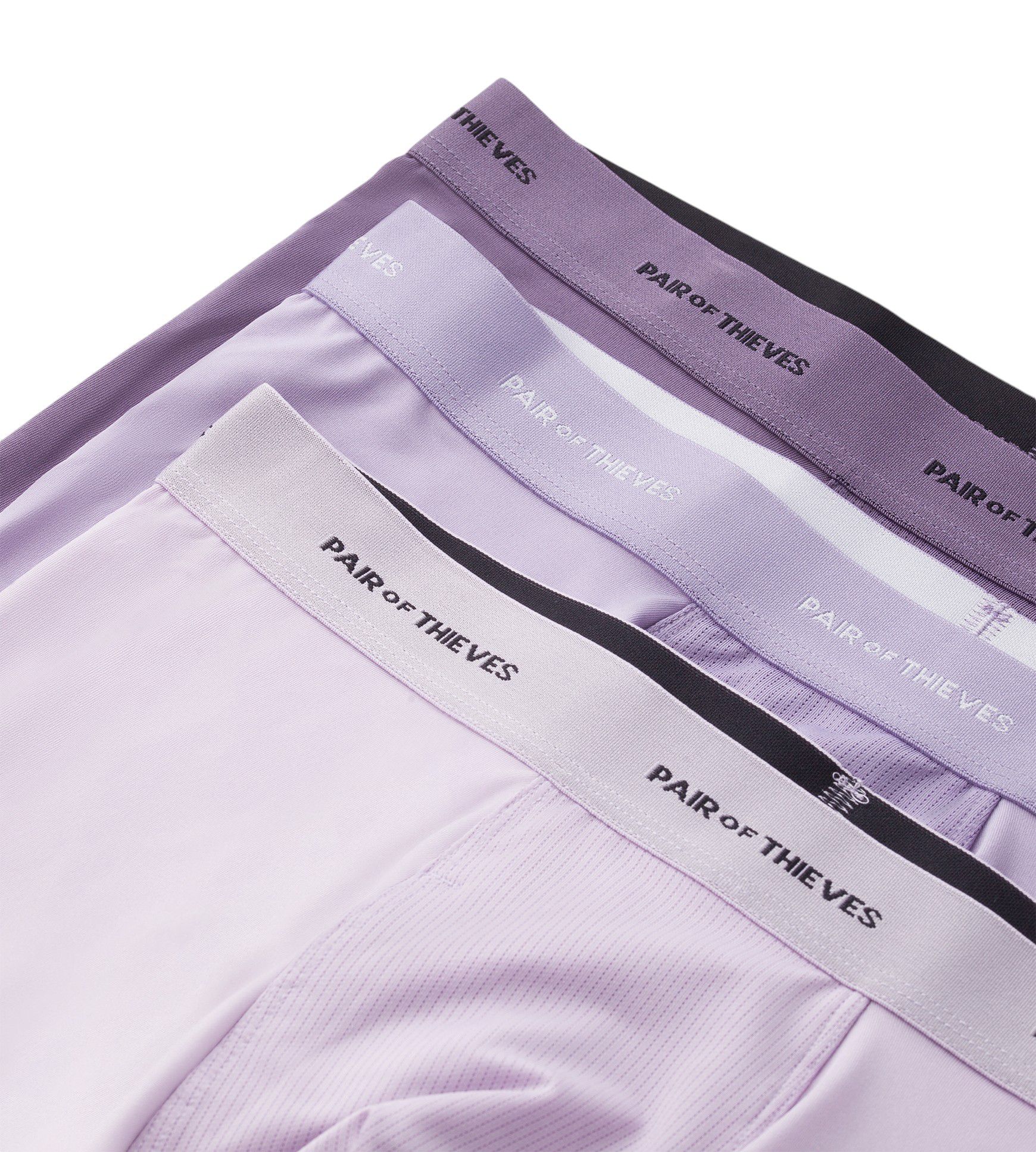 Pair of Thieves Men's Quick Dry Polyester Boxer Briefs – 3 Pack product image