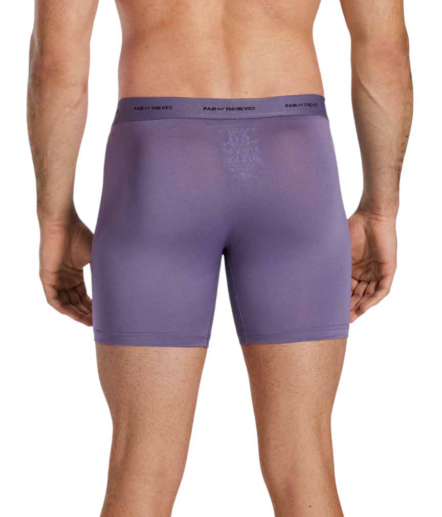 Pair of Thieves Men's Quick Dry Polyester Boxer Briefs – 3 Pack product image