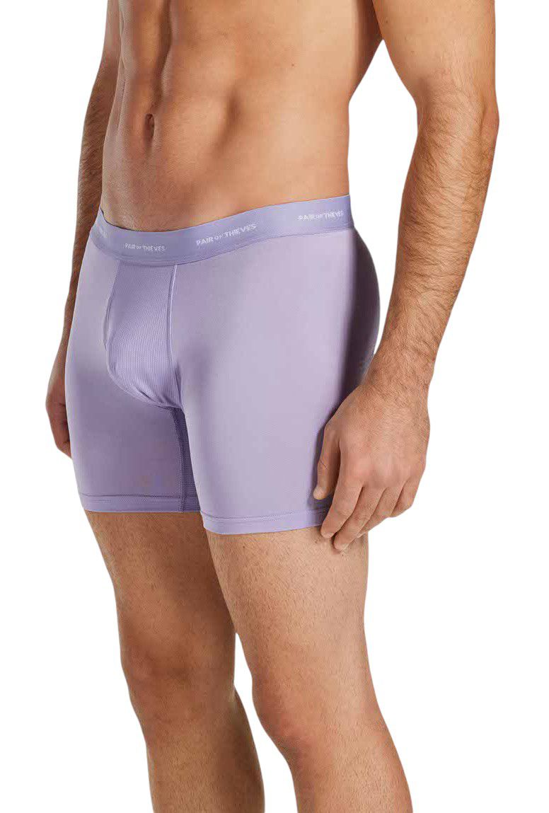 Pair of Thieves Men's Quick Dry Polyester Boxer Briefs – 3 Pack product image
