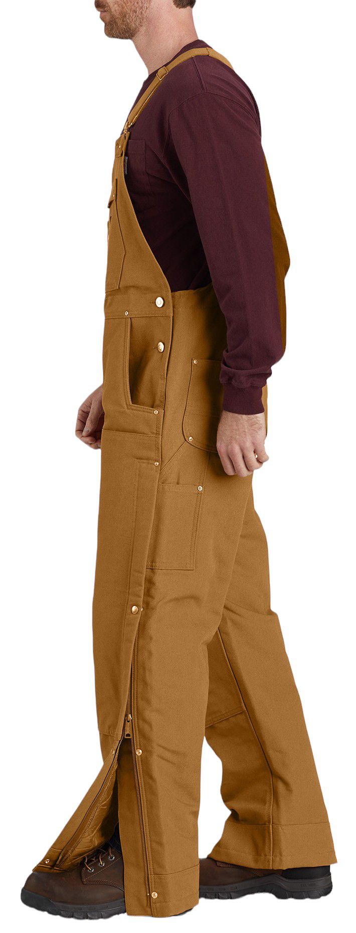 Carhartt Men's Duck Loose Fit Insulated Bib product image