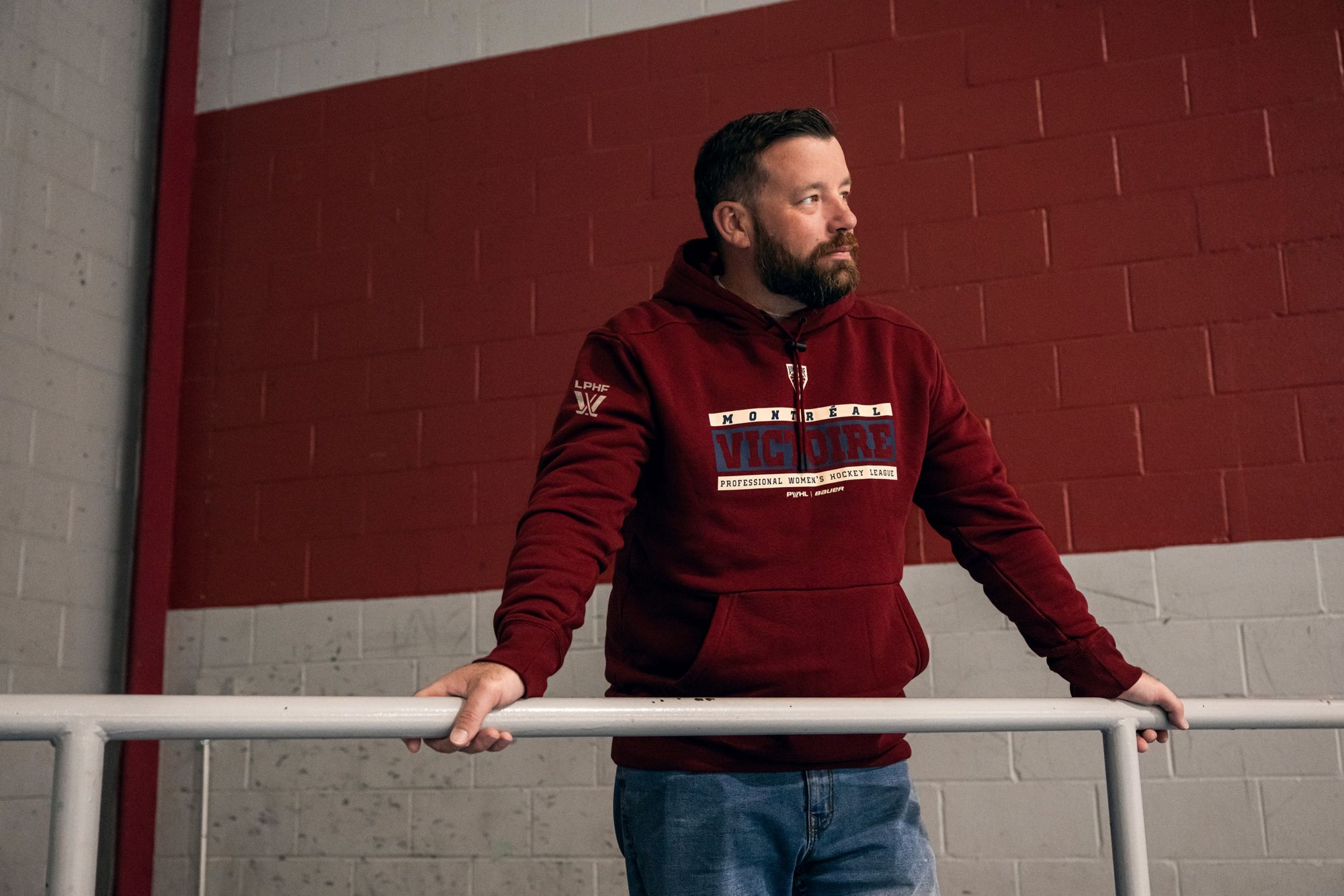 Bauer Men's Montreal Victoire Maroon Pullover Hoodie product image