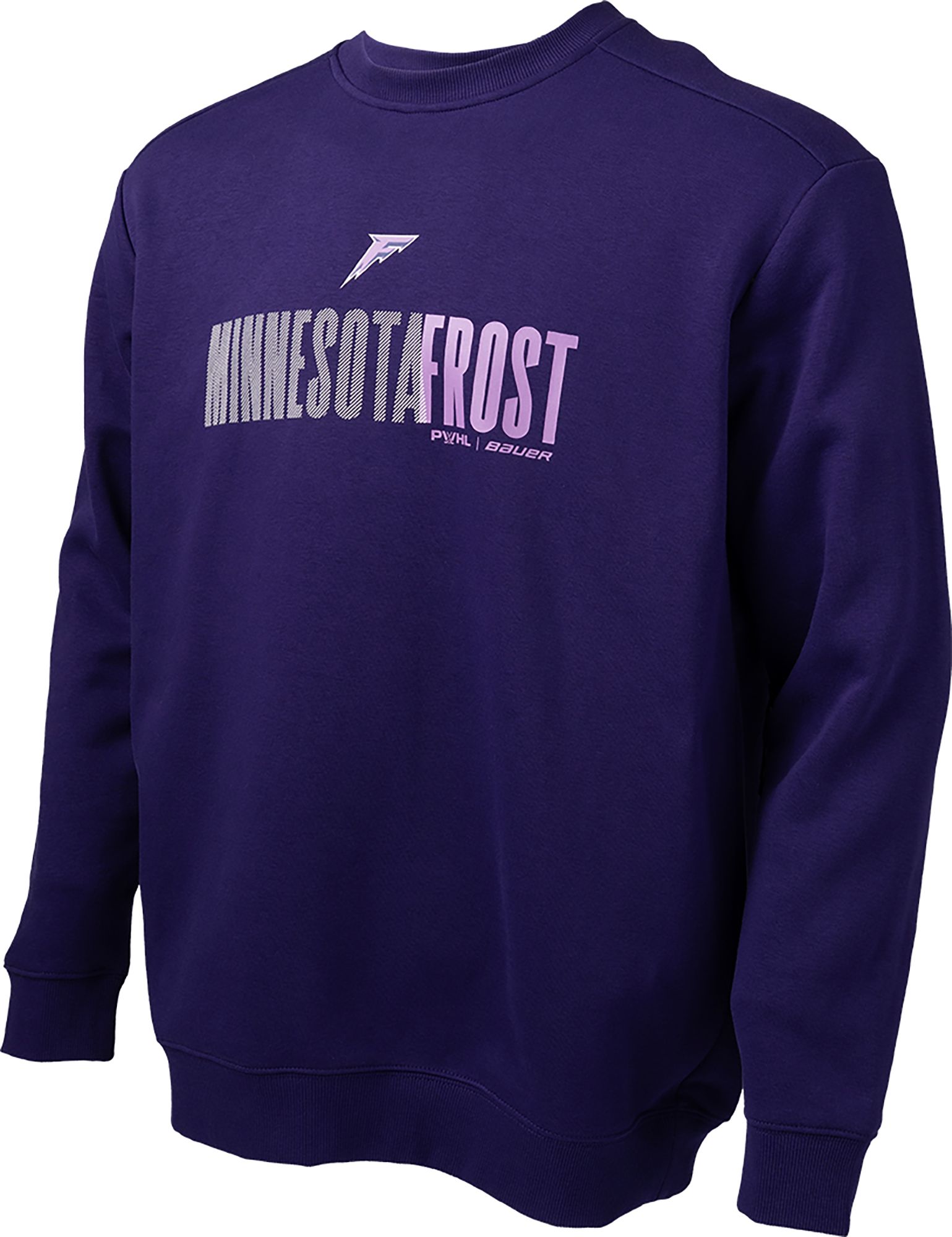 Bauer Men's Minnesota Frost Purple Crewneck Sweatshirt product image