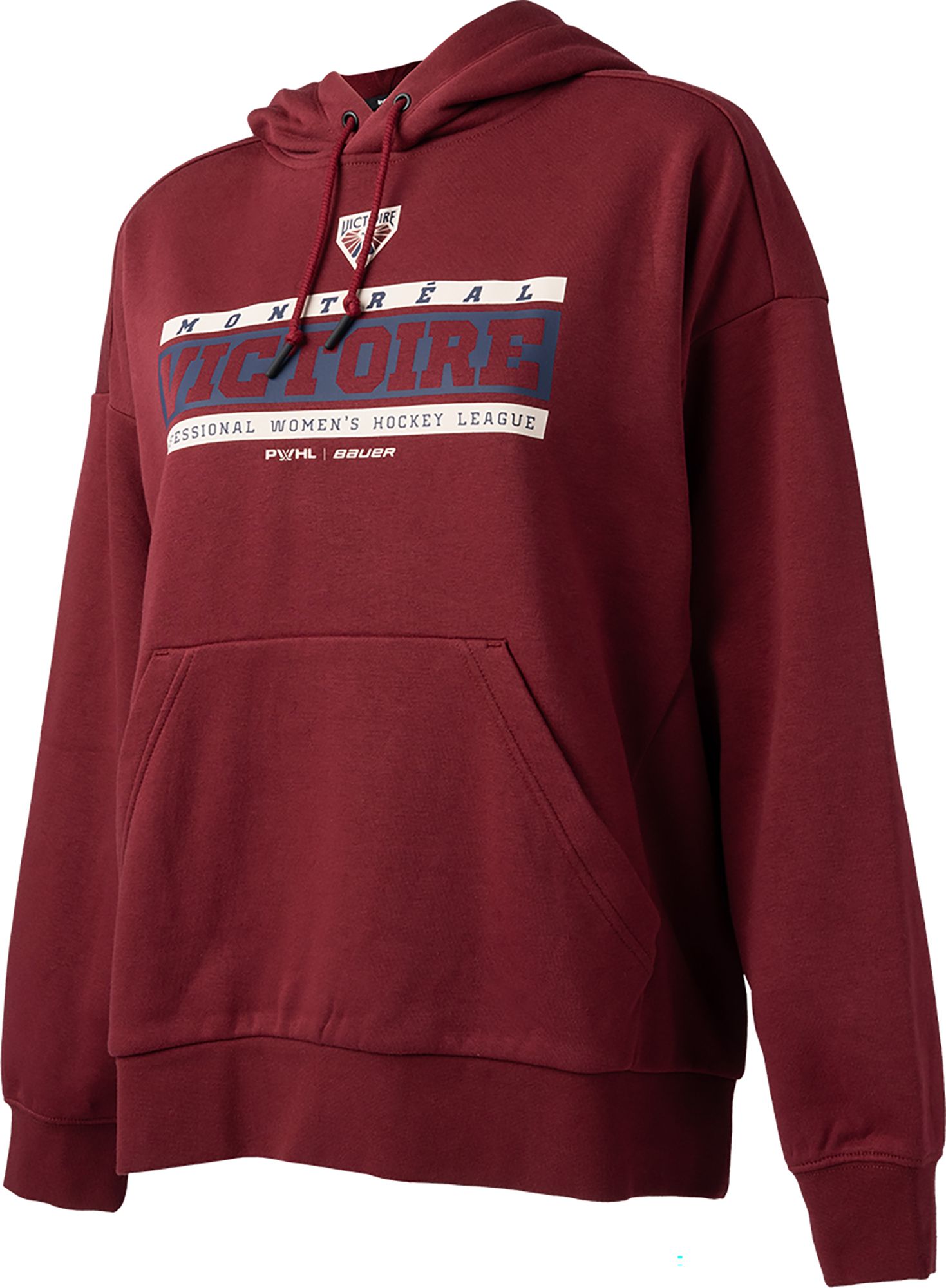 Bauer Women's Montreal Victoire Maroon Pullover Hoodie product image
