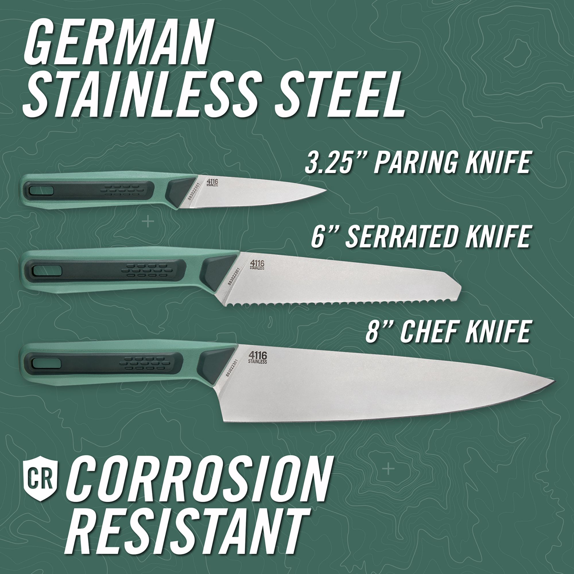 Gerber ComplEAT 3 Piece Knife Set product image
