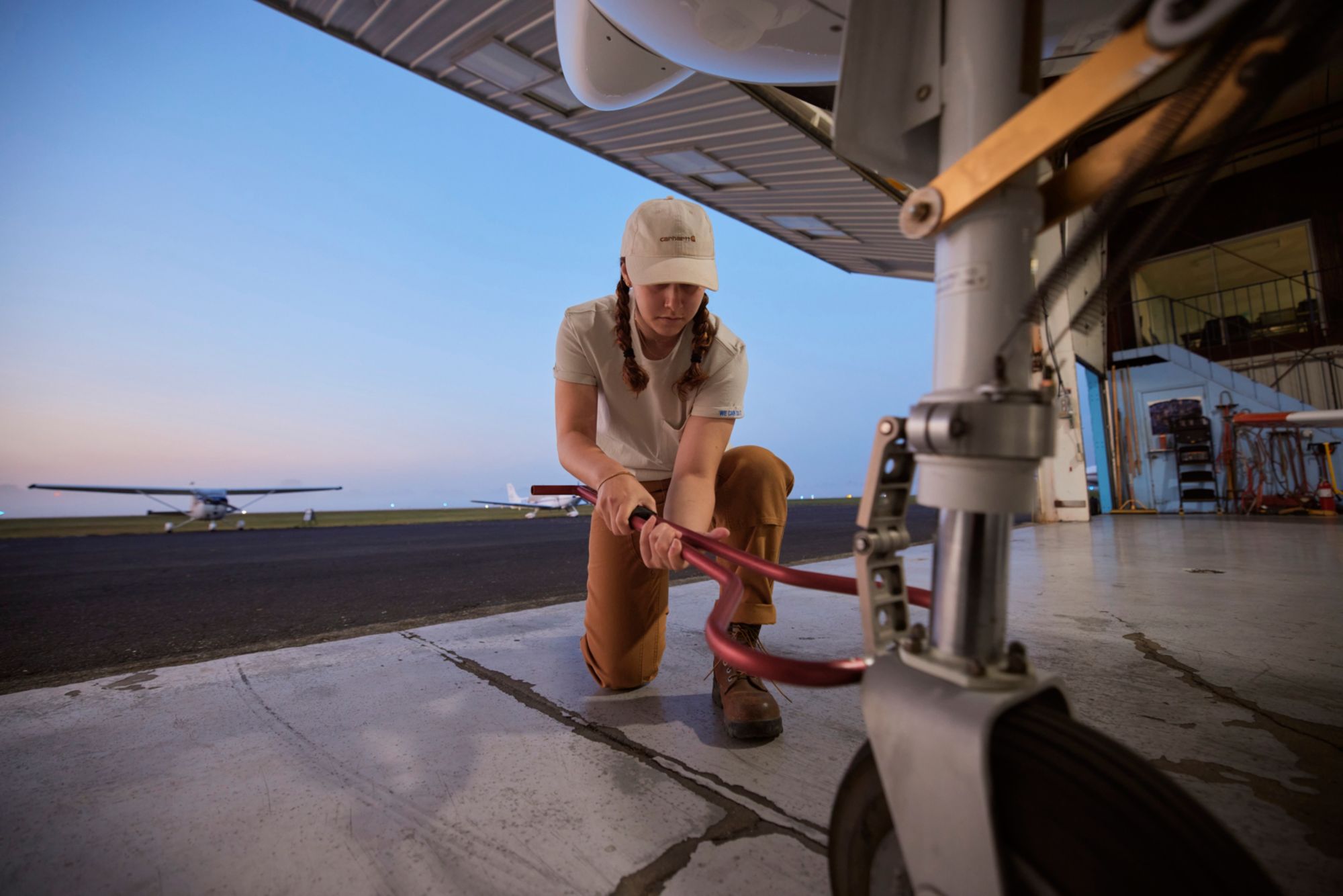 Carhartt Women's The Vintage Double-Front Canvas Pant product image