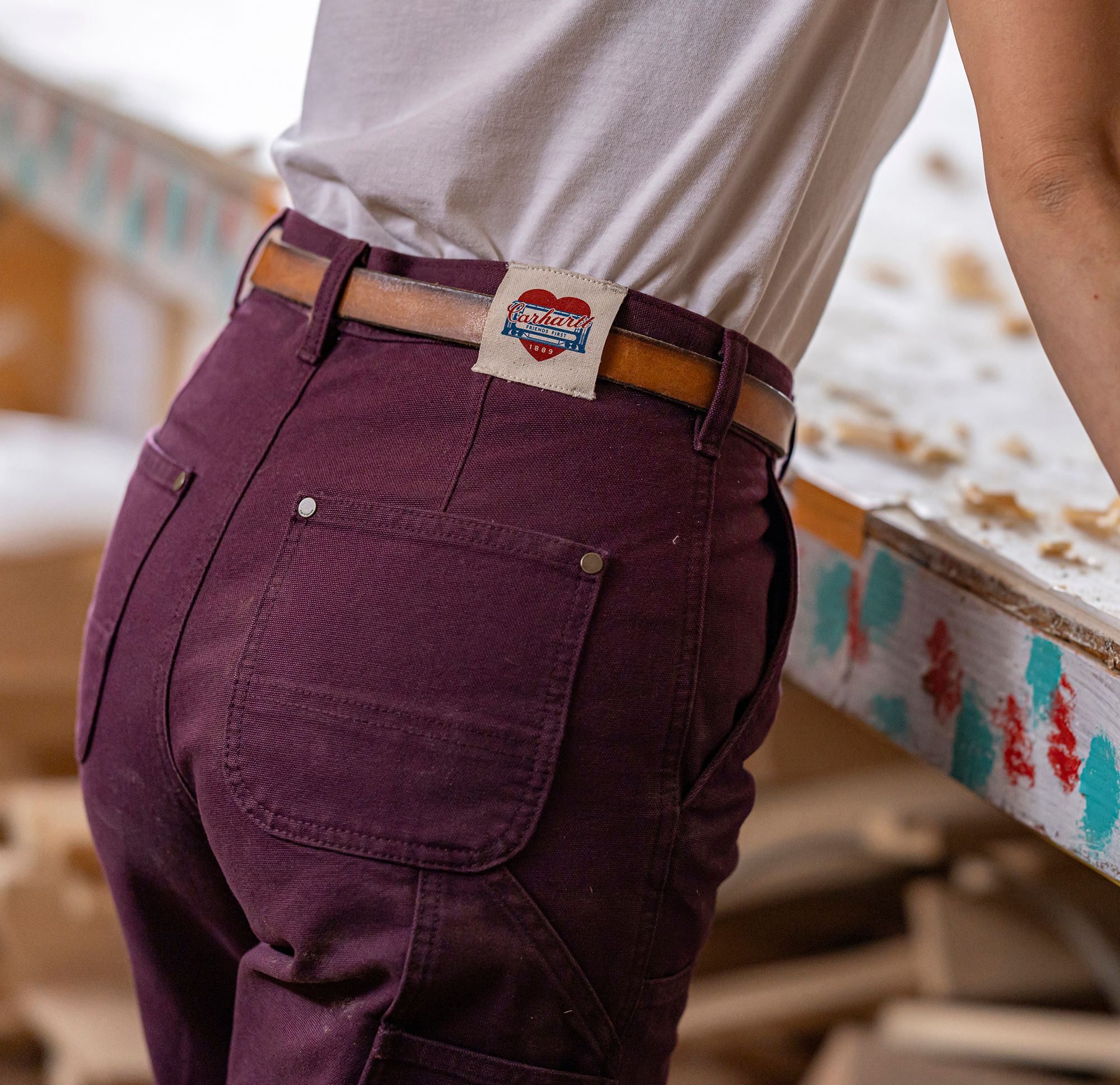 Carhartt Women's The Vintage Double-Front Canvas Pant product image
