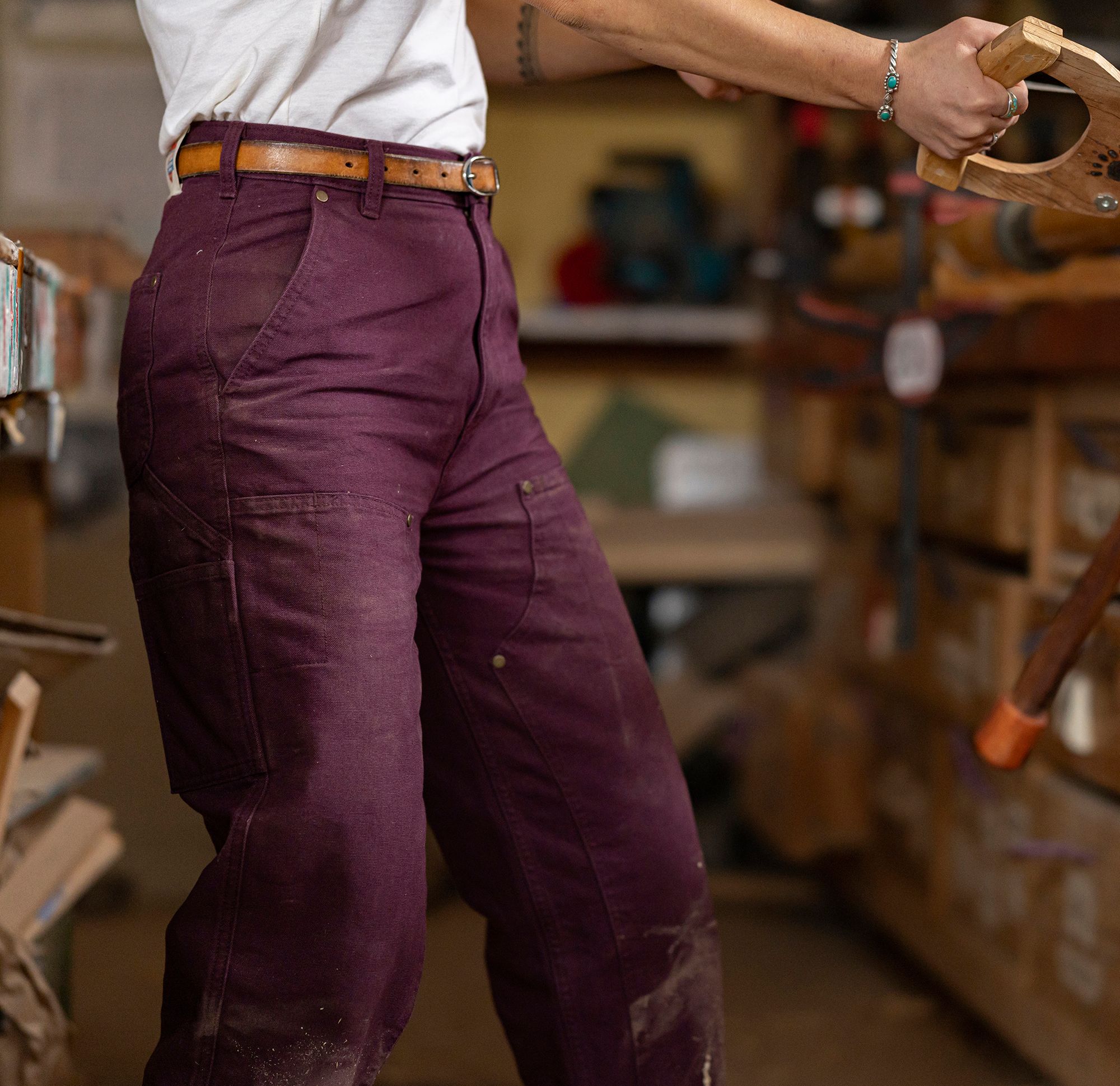 Carhartt Women's The Vintage Double-Front Canvas Pant product image