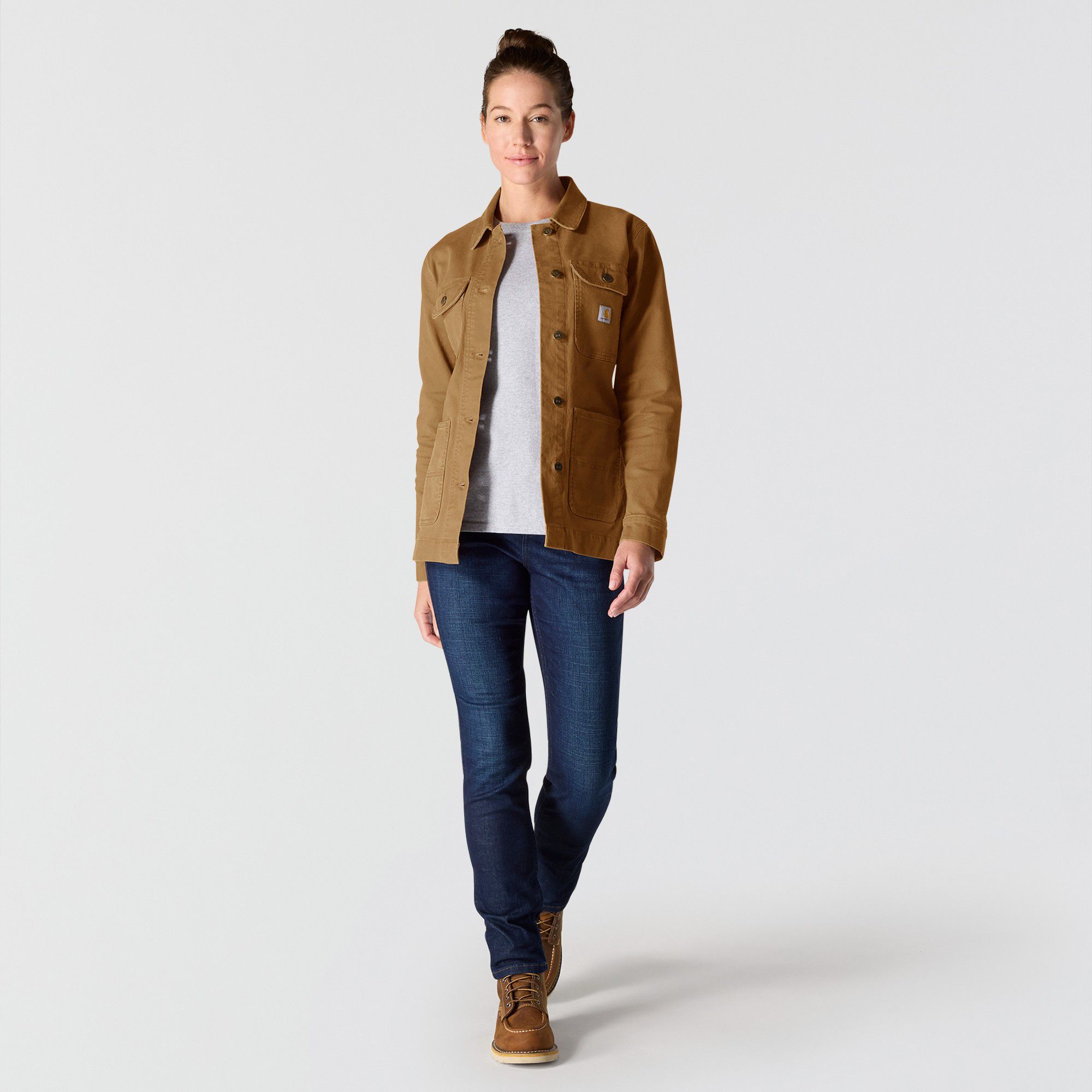 Carhartt Women's Rugged Flex® Loose Fit Canvas Chore Coat product image