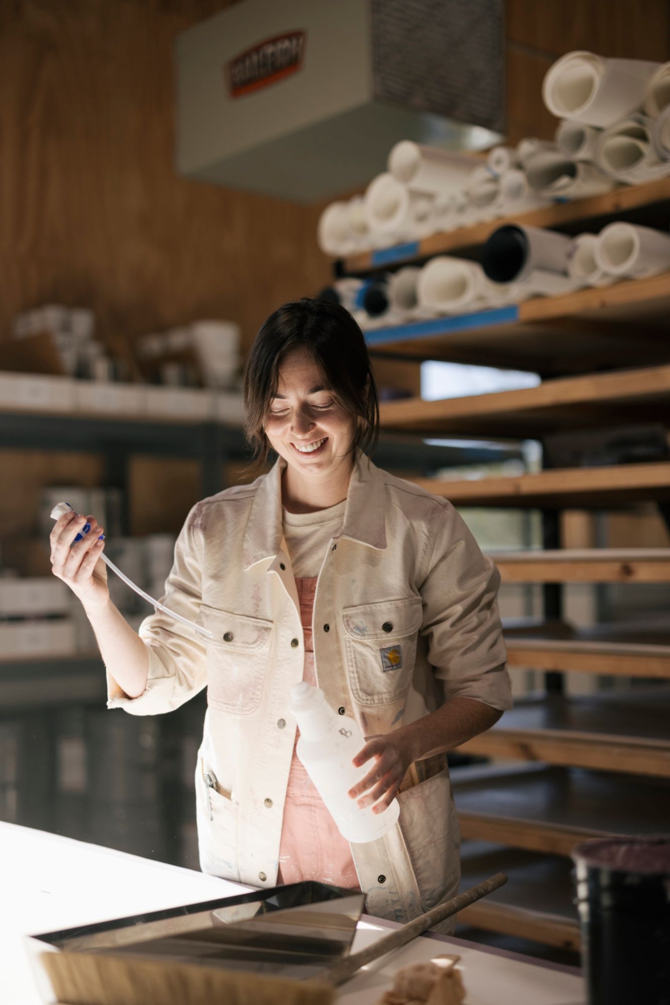 Carhartt Women's Rugged Flex® Loose Fit Canvas Chore Coat product image