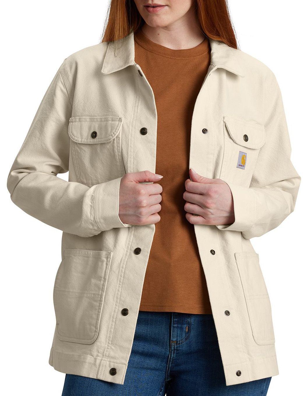 Carhartt Women's Rugged Flex® Loose Fit Canvas Chore Coat product image