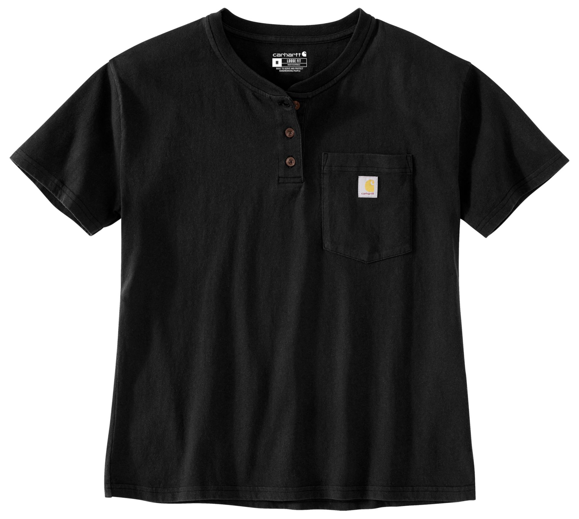 Carhartt Women's Loose Fit Heavyweight Henley Short Sleeve Tee product image
