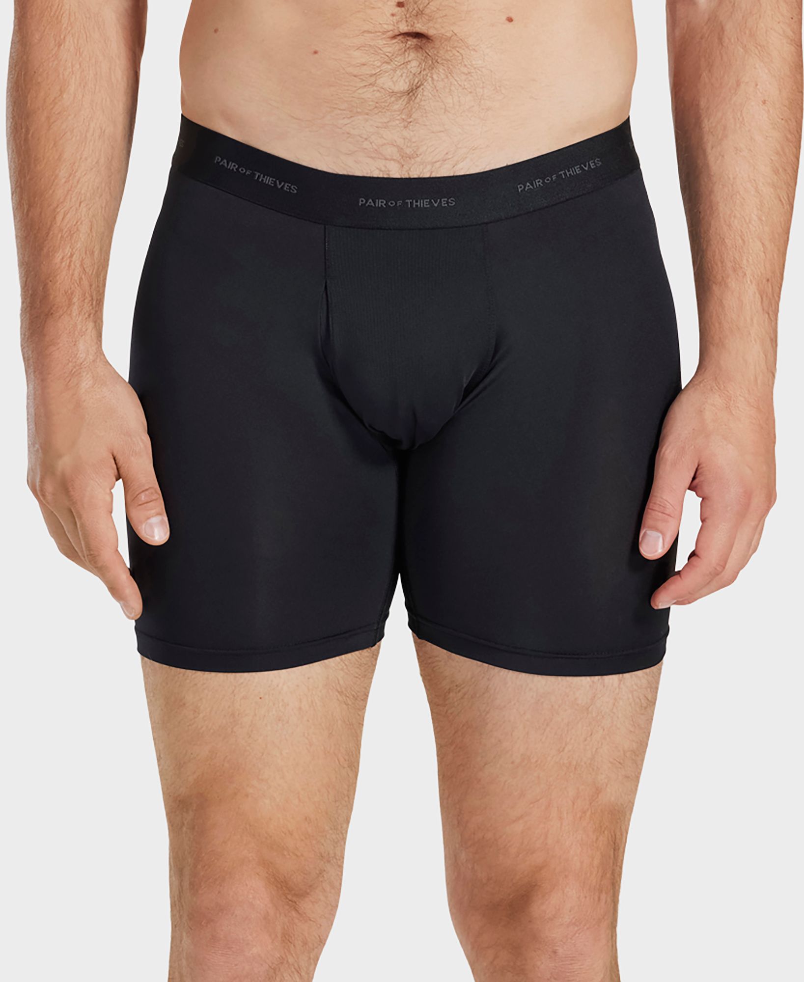 Pair of Thieves Men's Quick Dry Action Blend 8'' Boxer Briefs - 3 Pack product image
