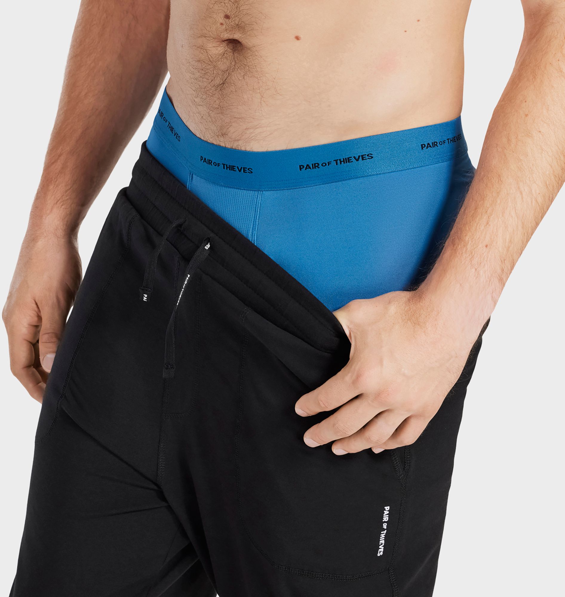 Pair of Thieves Men's Quick Dry Action Blend 8'' Boxer Briefs - 3 Pack product image