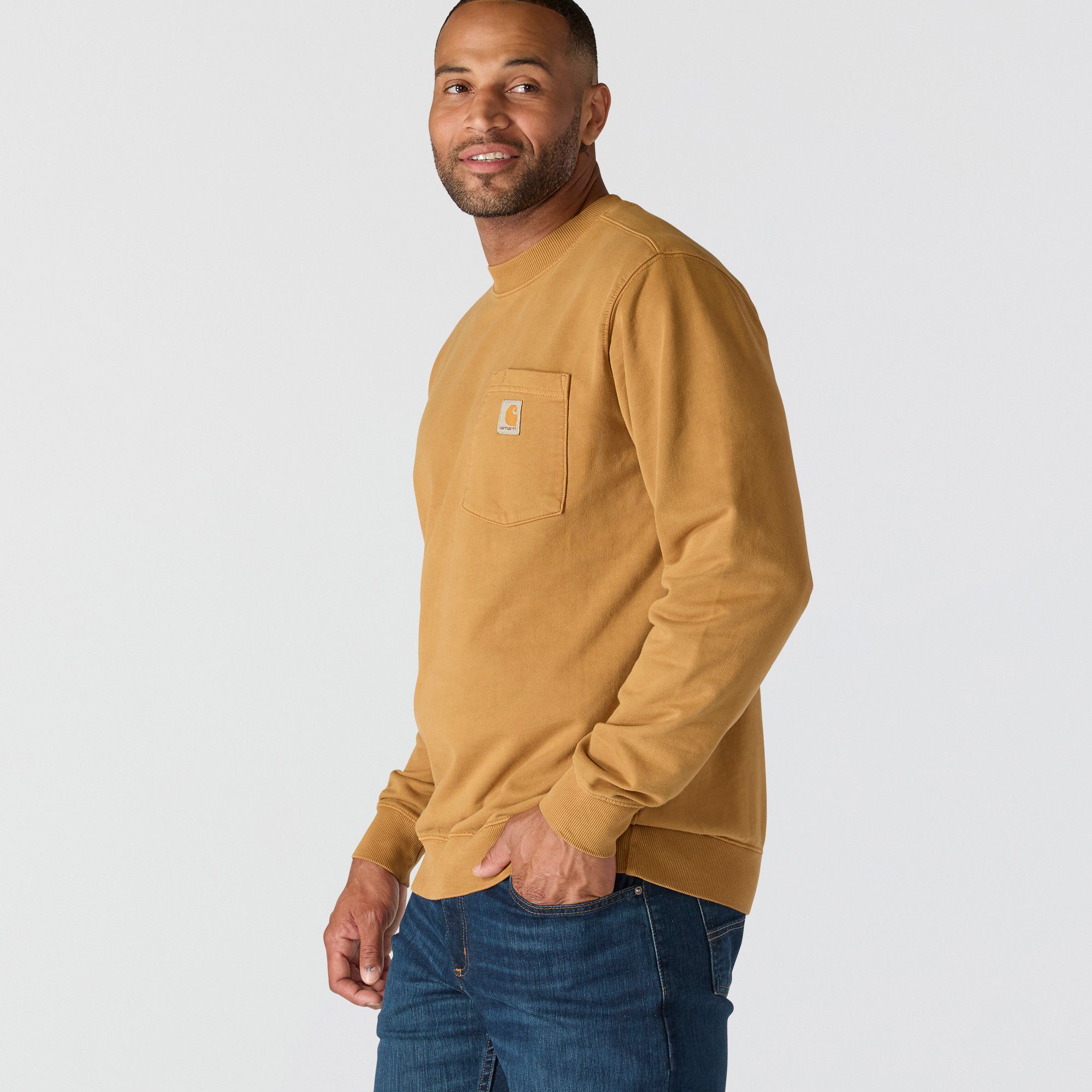 Carhartt Men's Garment Dye Crew Sweatshirt product image