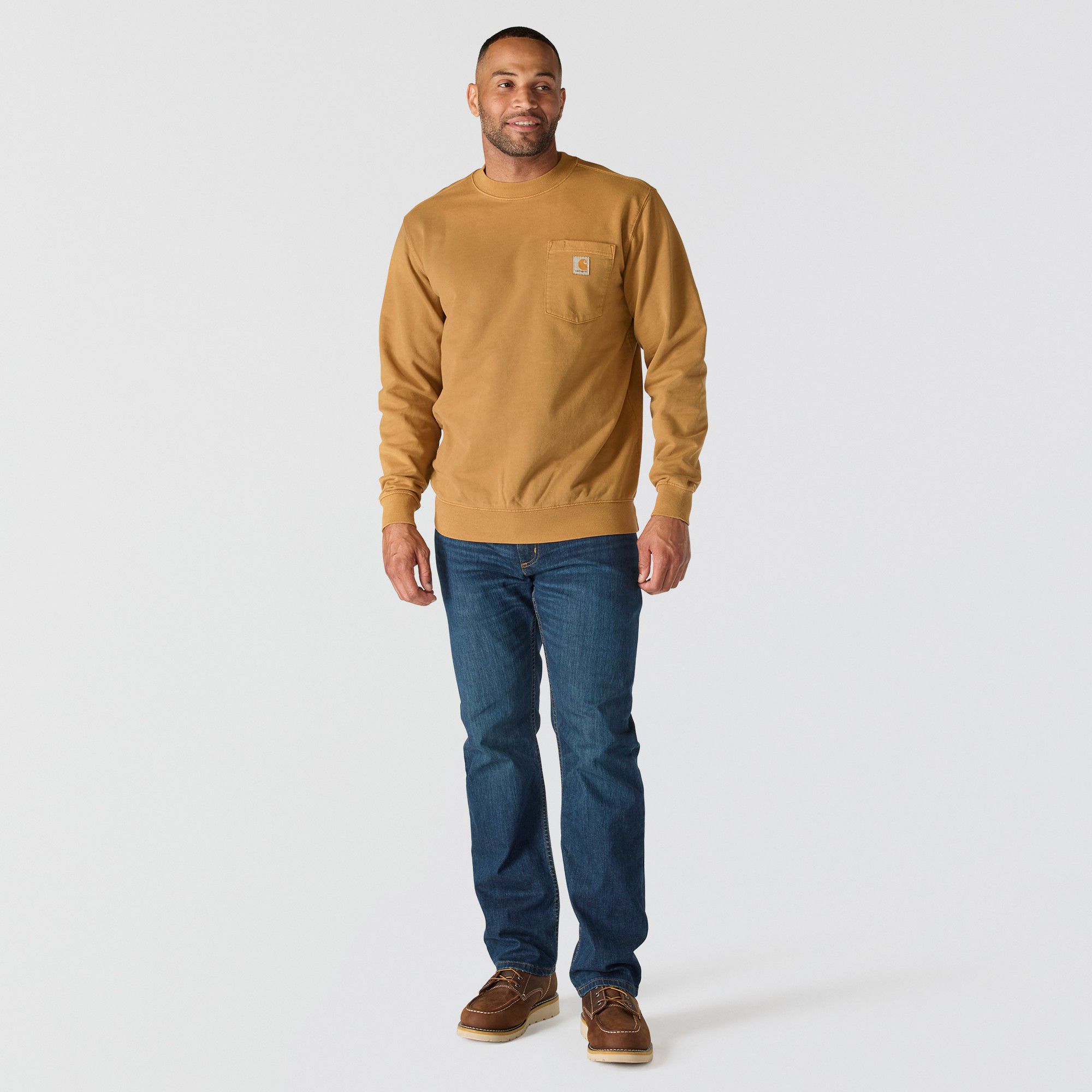 Carhartt Men's Garment Dye Crew Sweatshirt product image