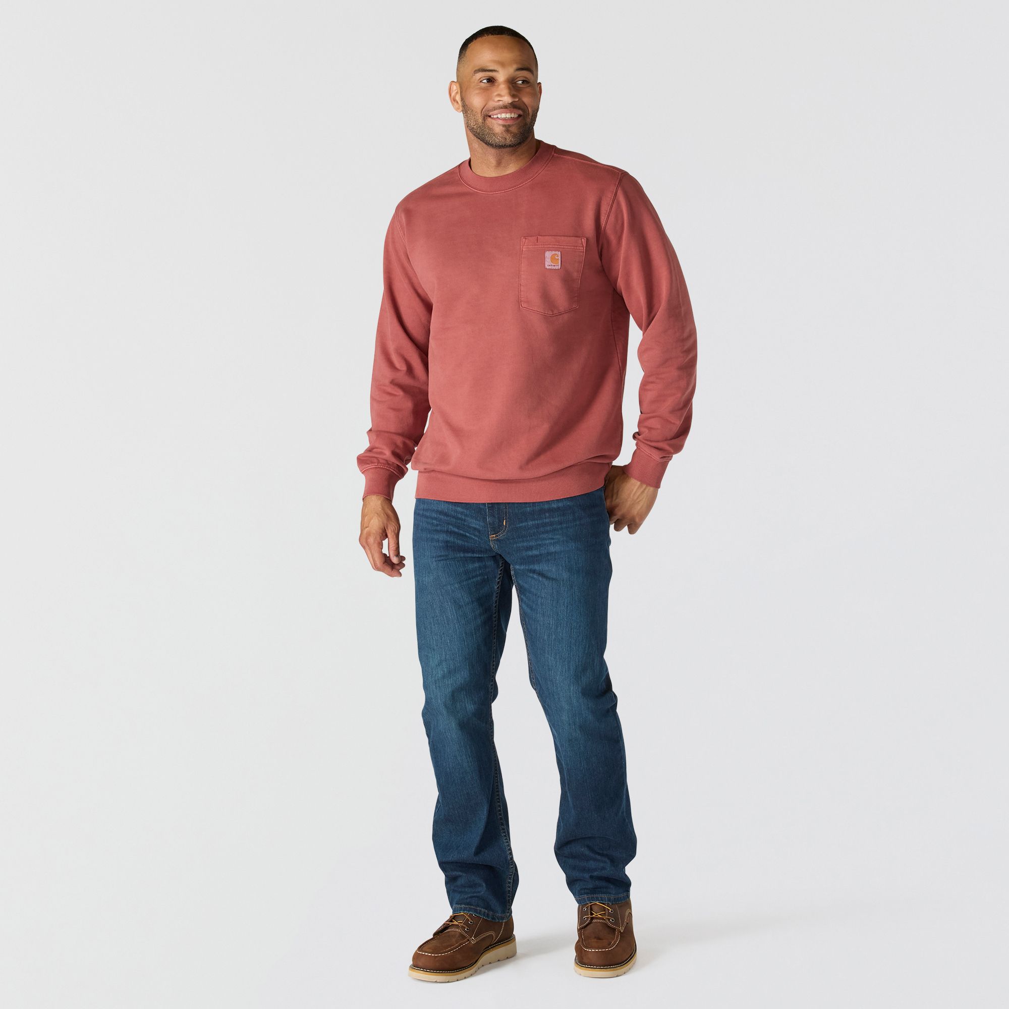 Carhartt Men's Garment Dye Crew Sweatshirt product image