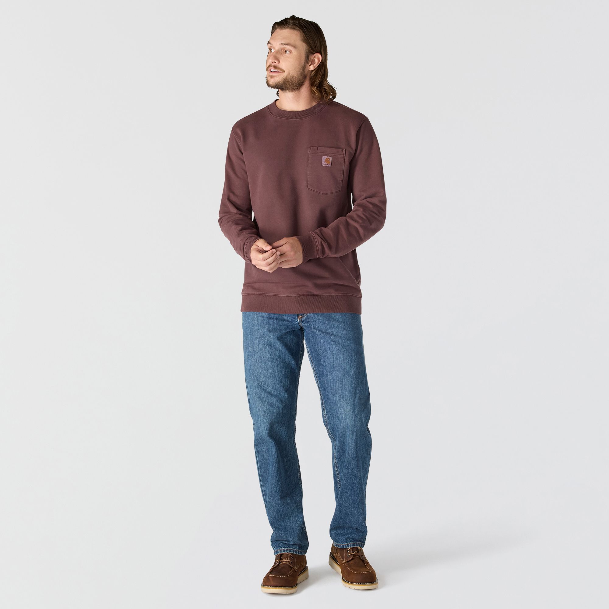 Carhartt Men's Garment Dye Crew Sweatshirt product image