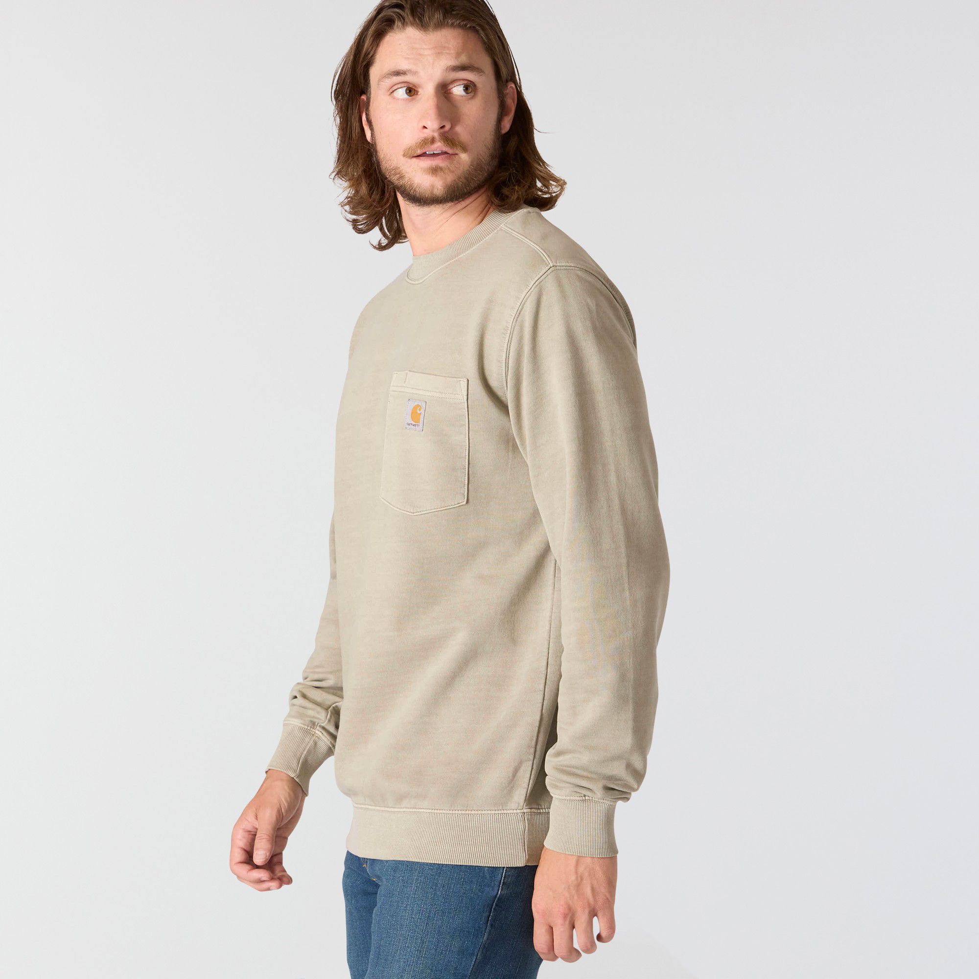 Carhartt Men's Garment Dye Crew Sweatshirt product image