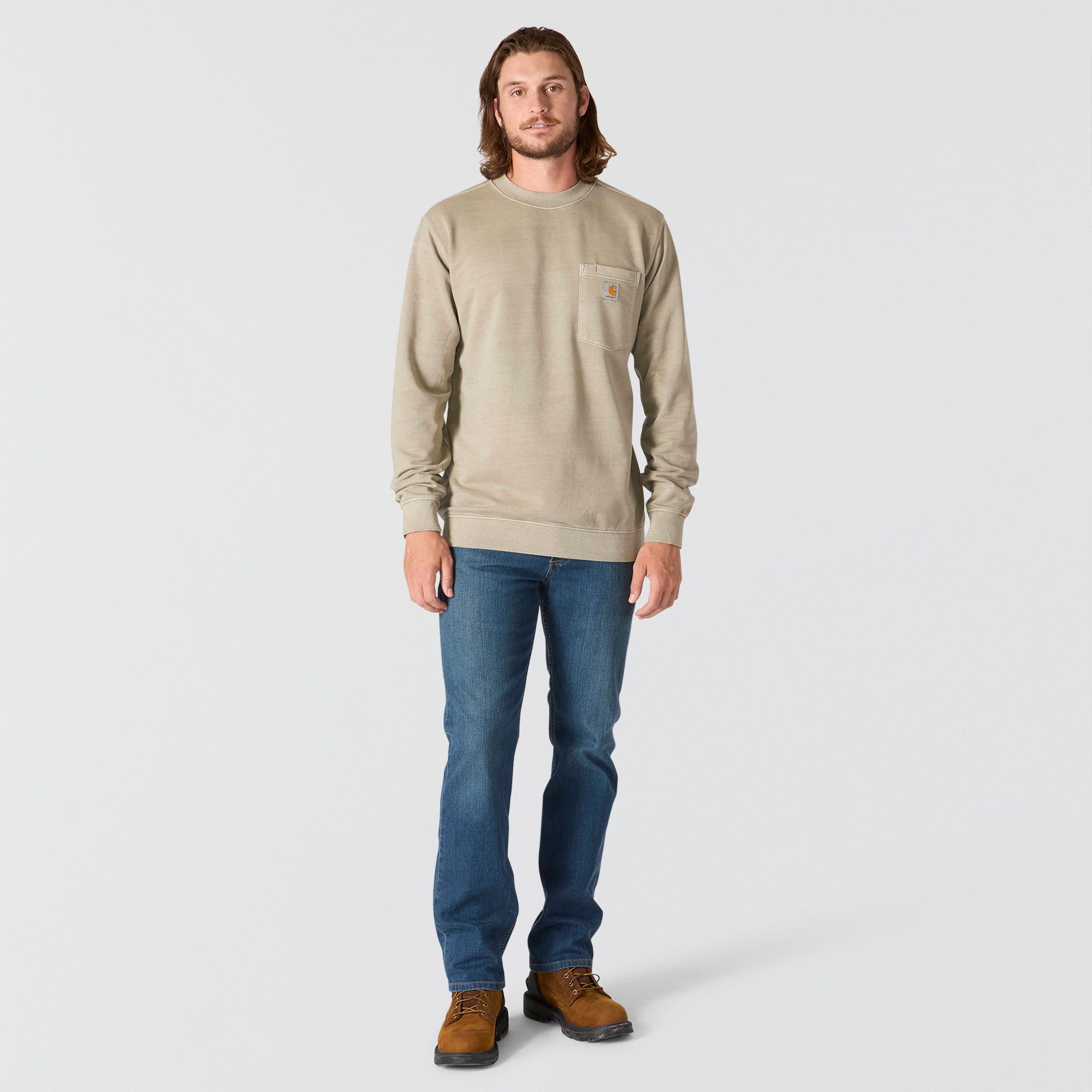 Carhartt Men's Garment Dye Crew Sweatshirt product image