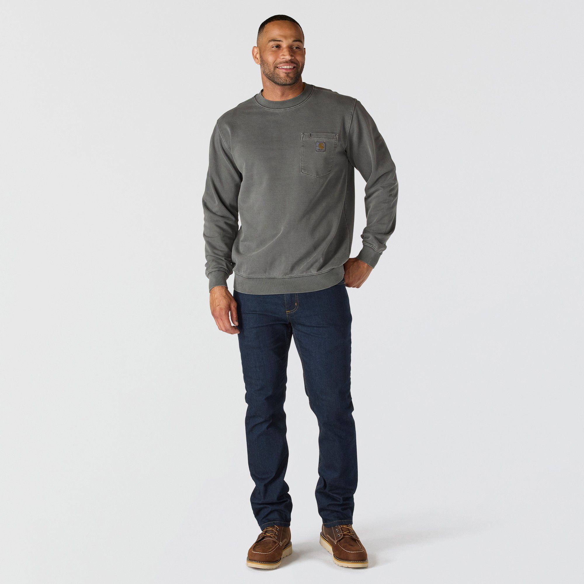 Carhartt Men's Garment Dye Crew Sweatshirt product image