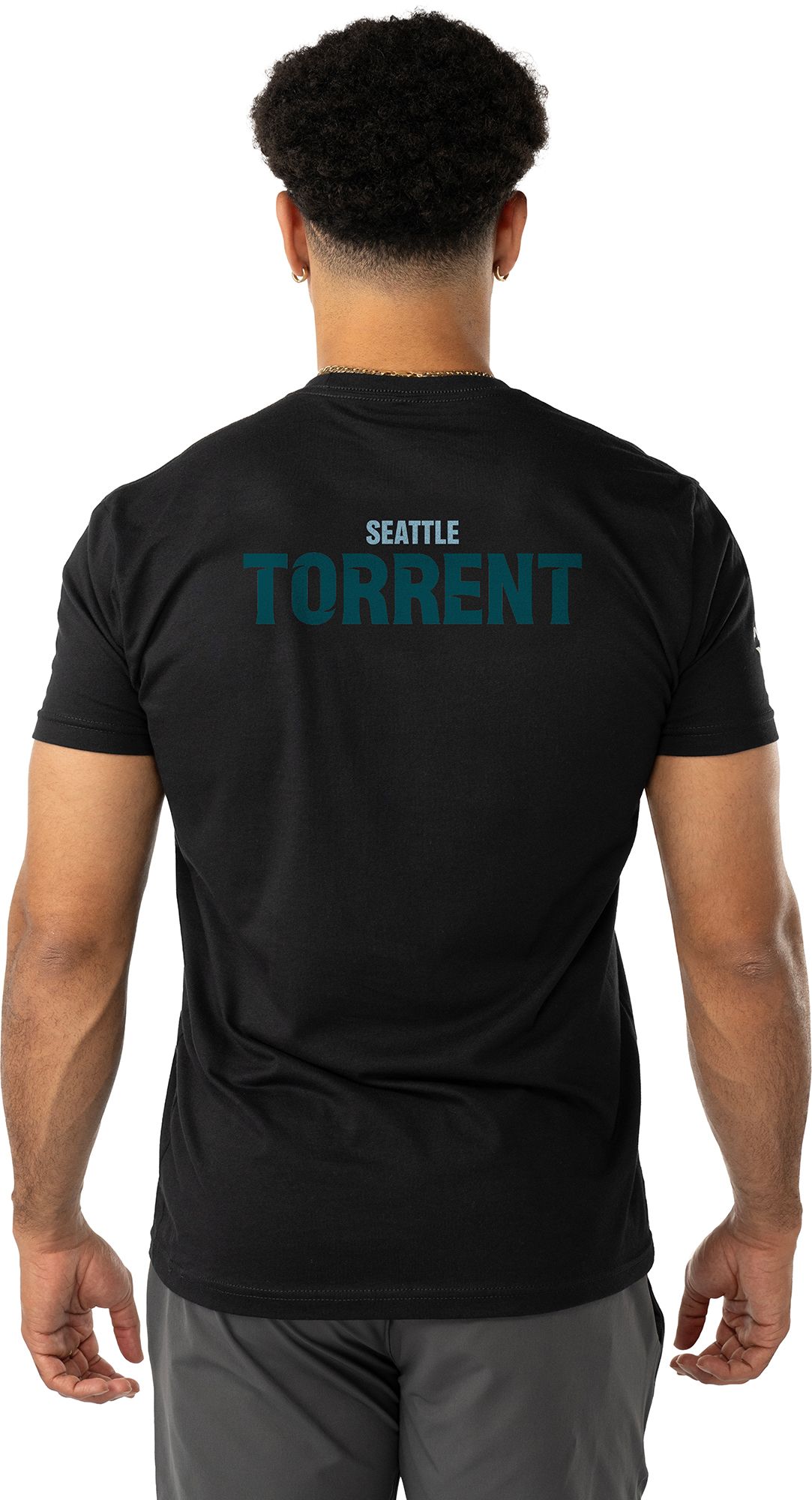 Bauer Adult Seattle Torrent Black Graphic T-Shirt product image