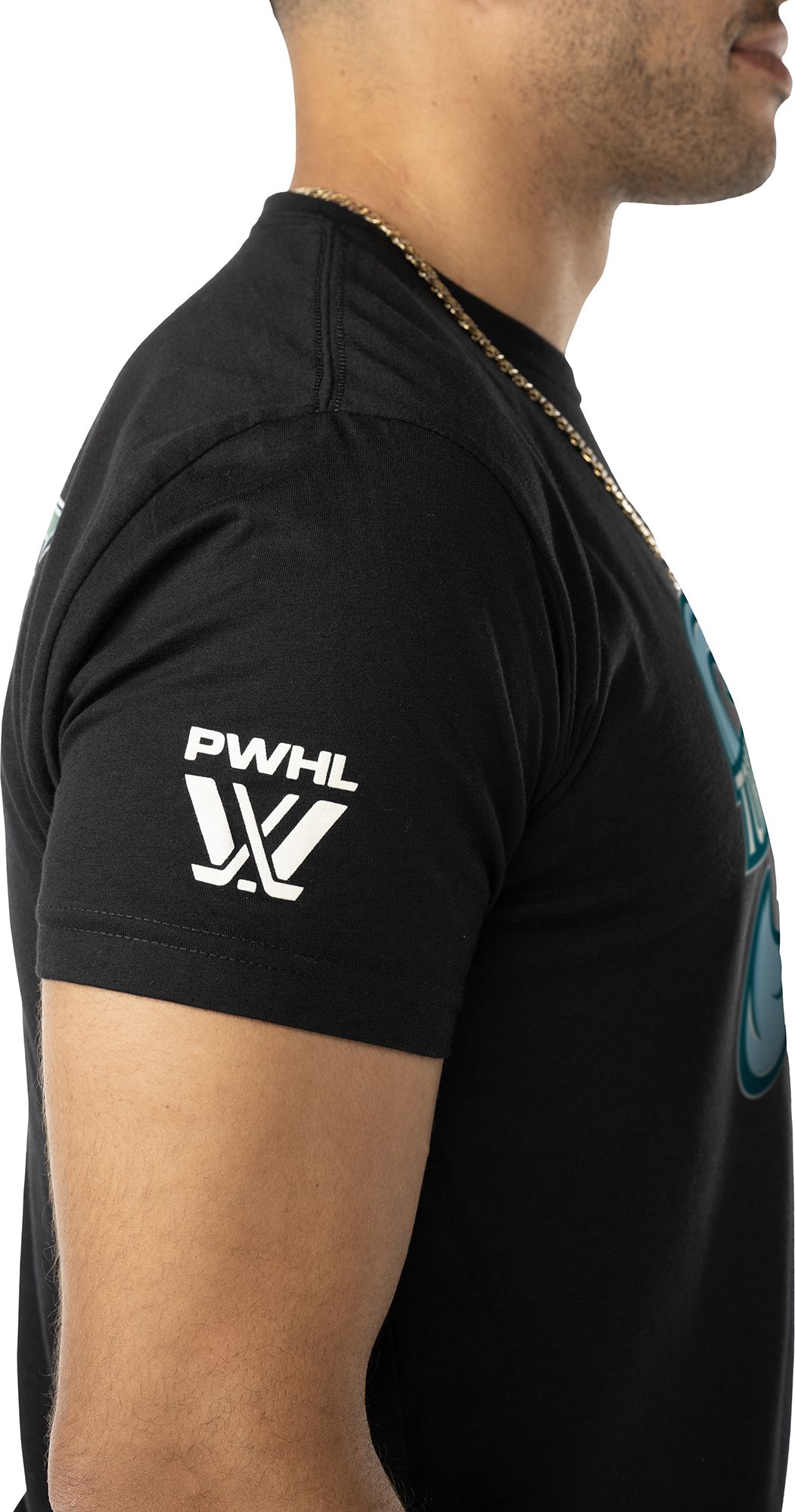 Bauer Adult Seattle Torrent Black Graphic T-Shirt product image