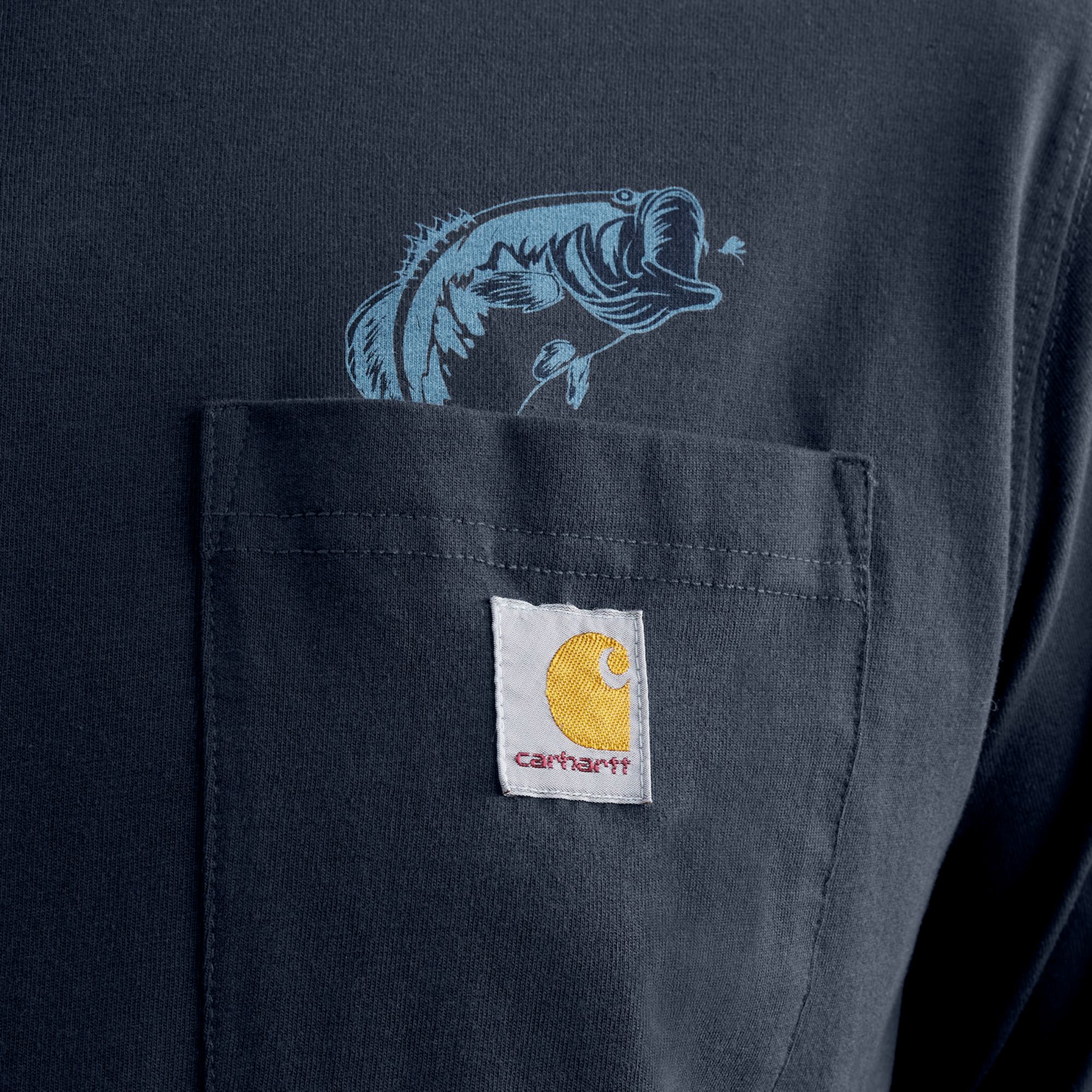 Carhartt Men's Fish Short Sleeve Pocket T-Shirt product image