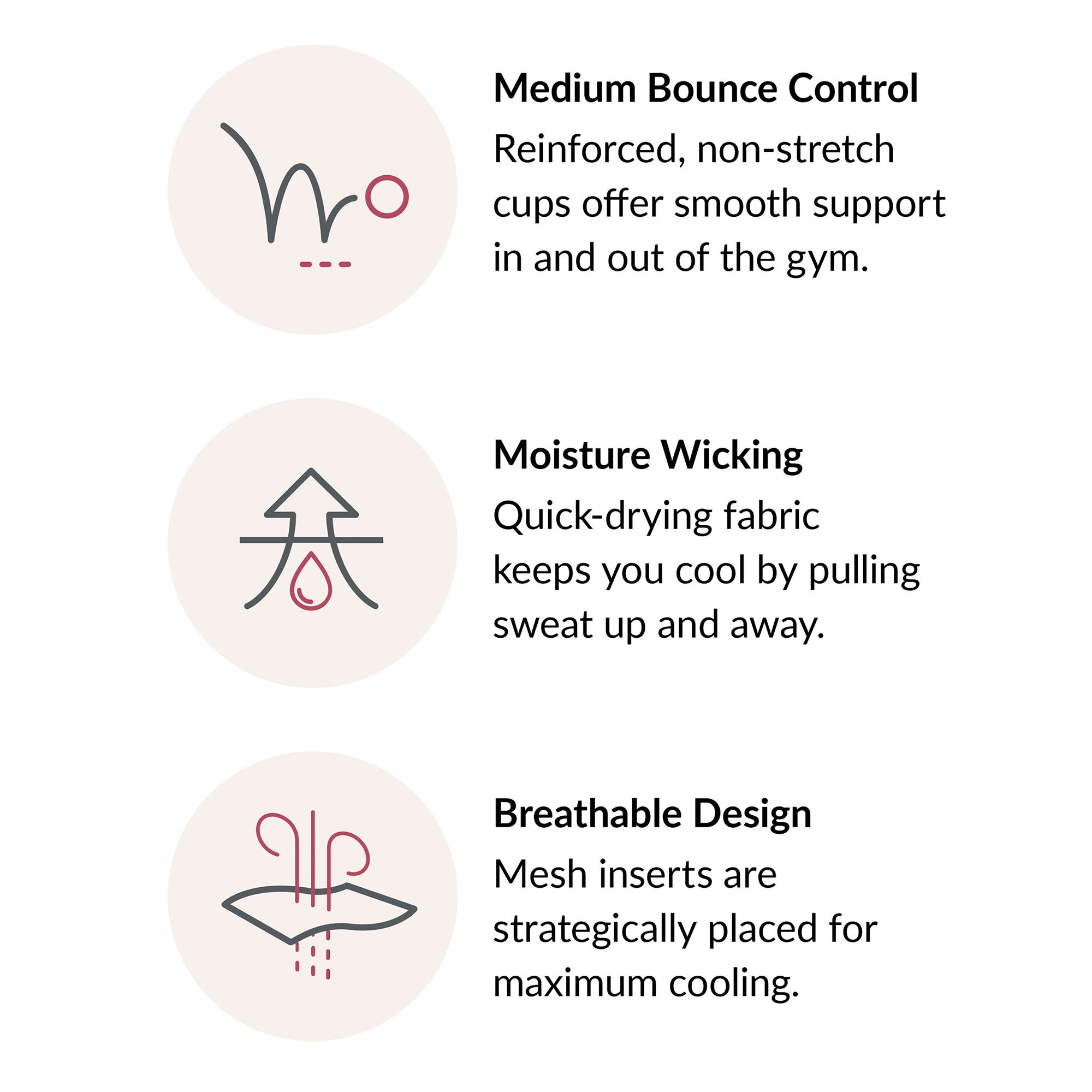 Glamorise Women's No-Sweat Mesh High Support Sports Bra product image